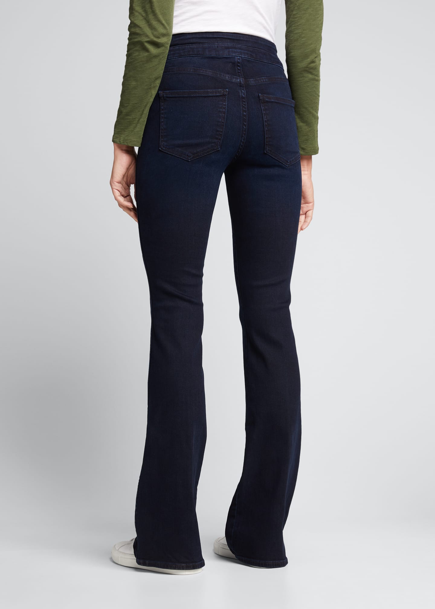 Veronica Beard Jeans Beverly High-Rise Skinny Flare Jeans - Bergdorf ...