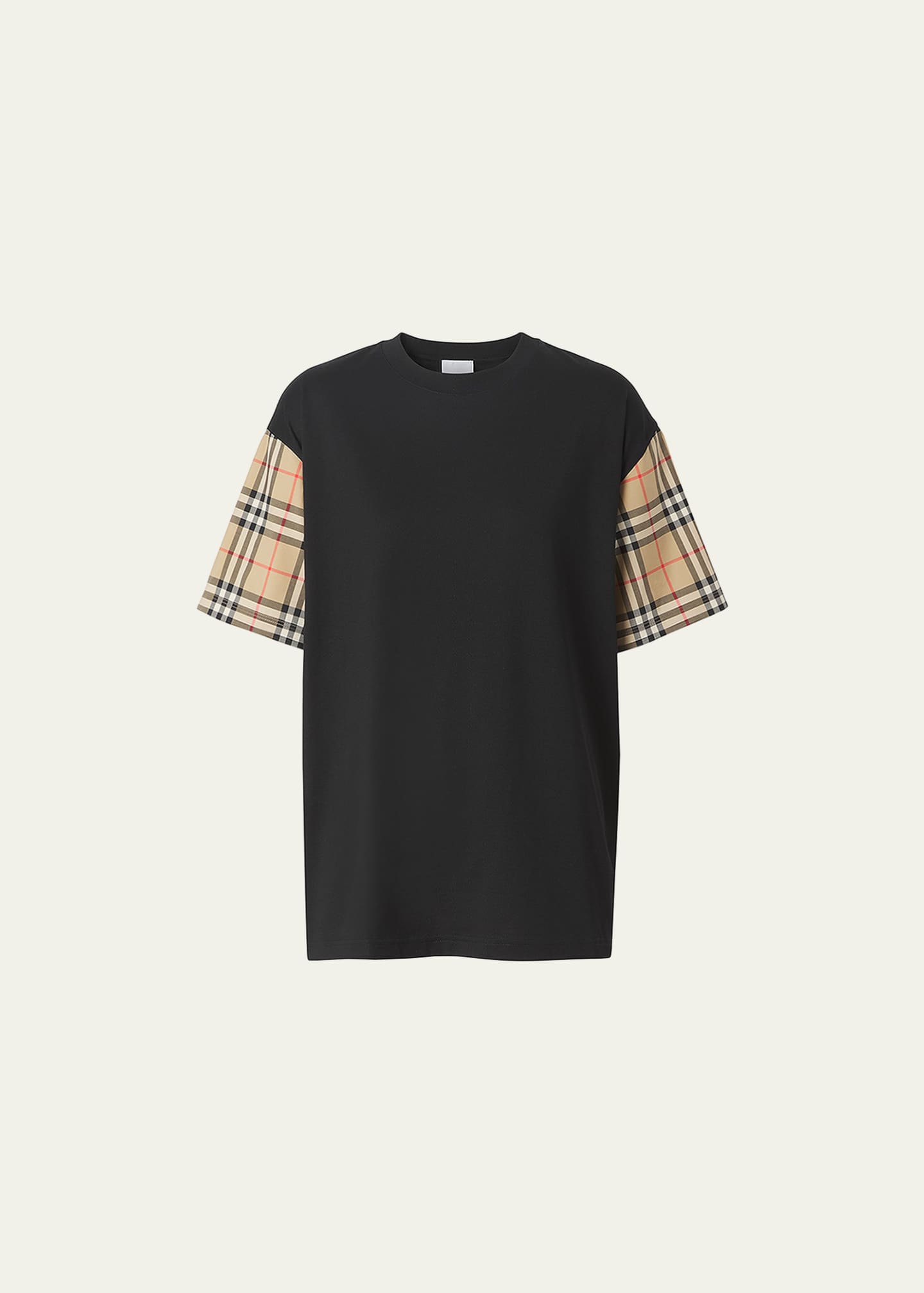 Burberry Oversized Vintage Check T-Shirt Image 1 of 5