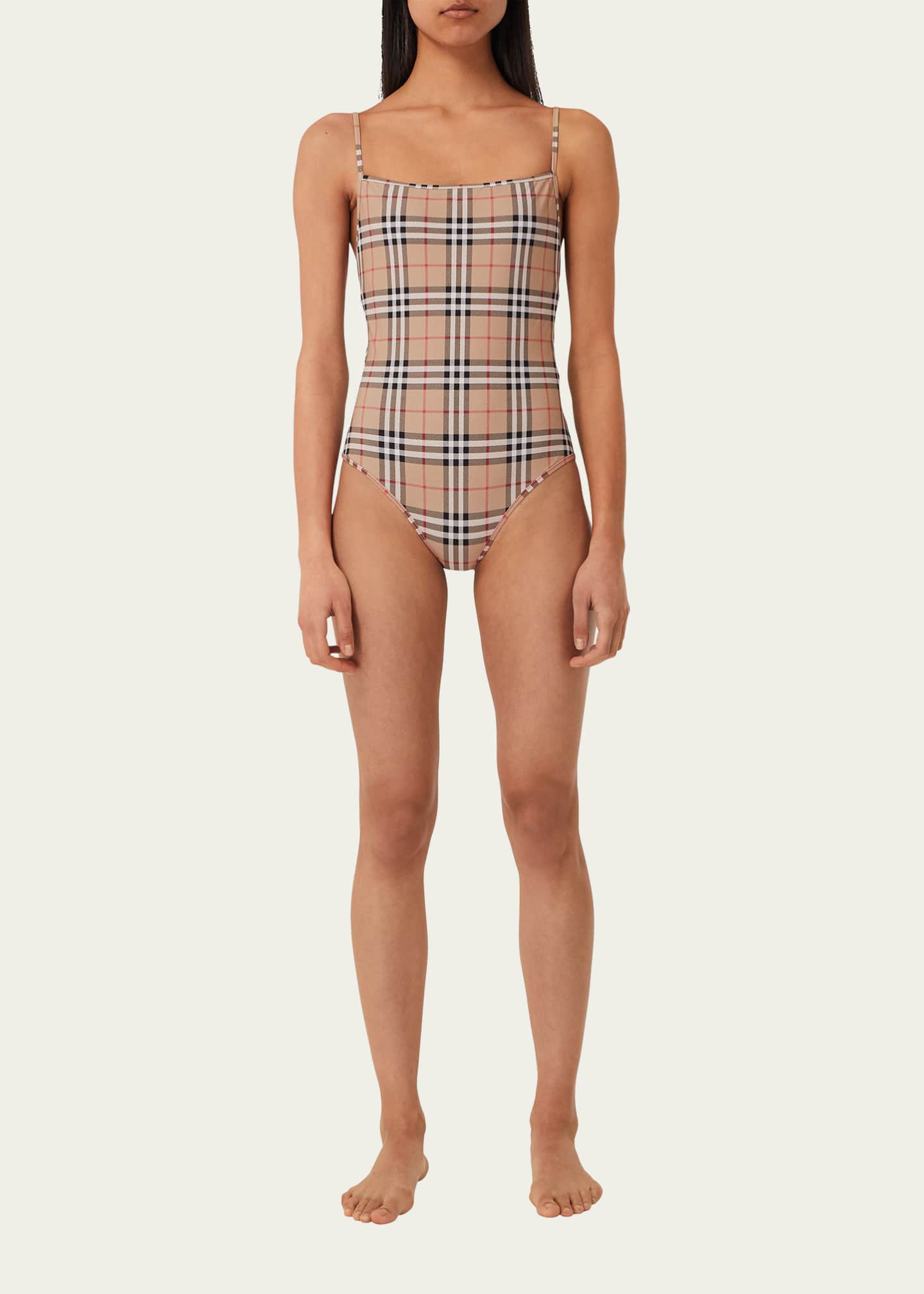 Burberry swimsuit womens cheaper on sale