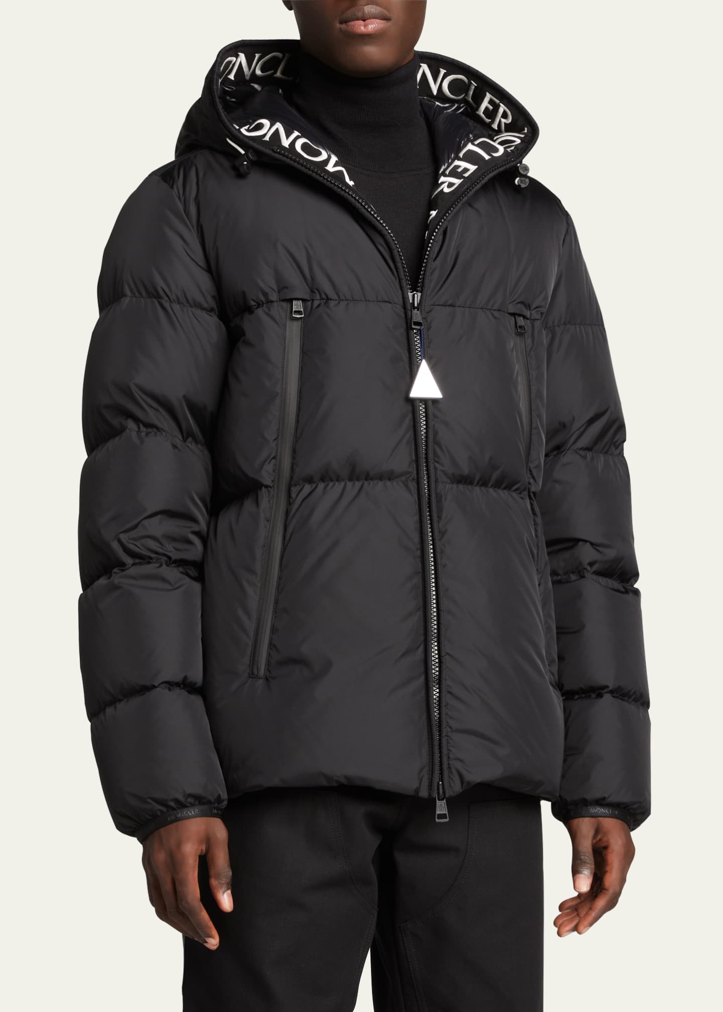 Men's montclar hooded puffer jacket outlet