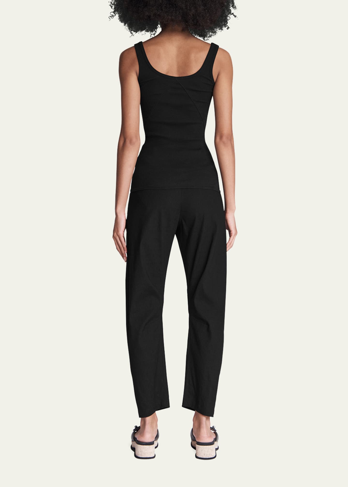 Rag & Bone The Essential Rib Scoop-Neck Tank Image 3 of 5