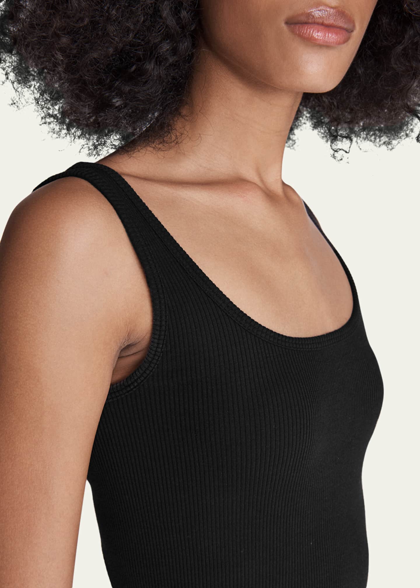 Rag & Bone The Essential Rib Scoop-Neck Tank Image 5 of 5