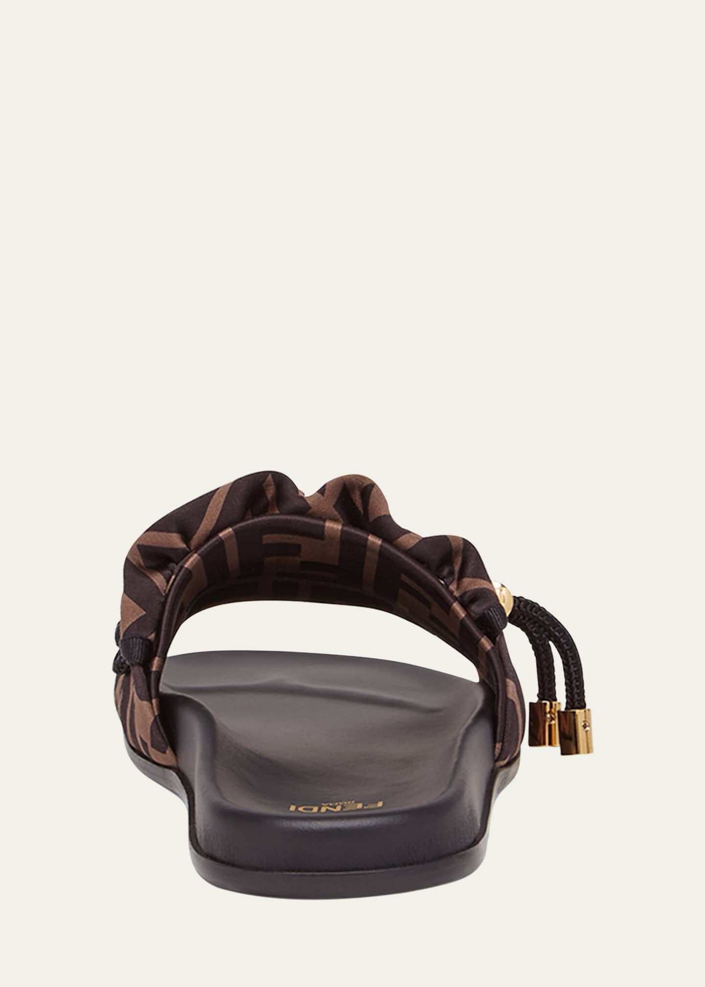 Fendi Illusion FF Slide Sandals Image 4 of 6