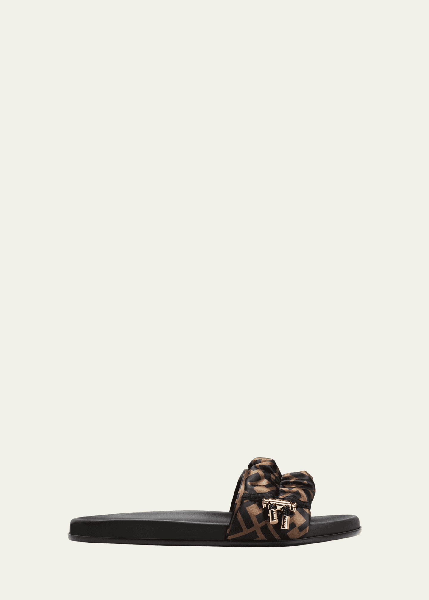 Fendi Illusion FF Slide Sandals - Bergdorf Goodman