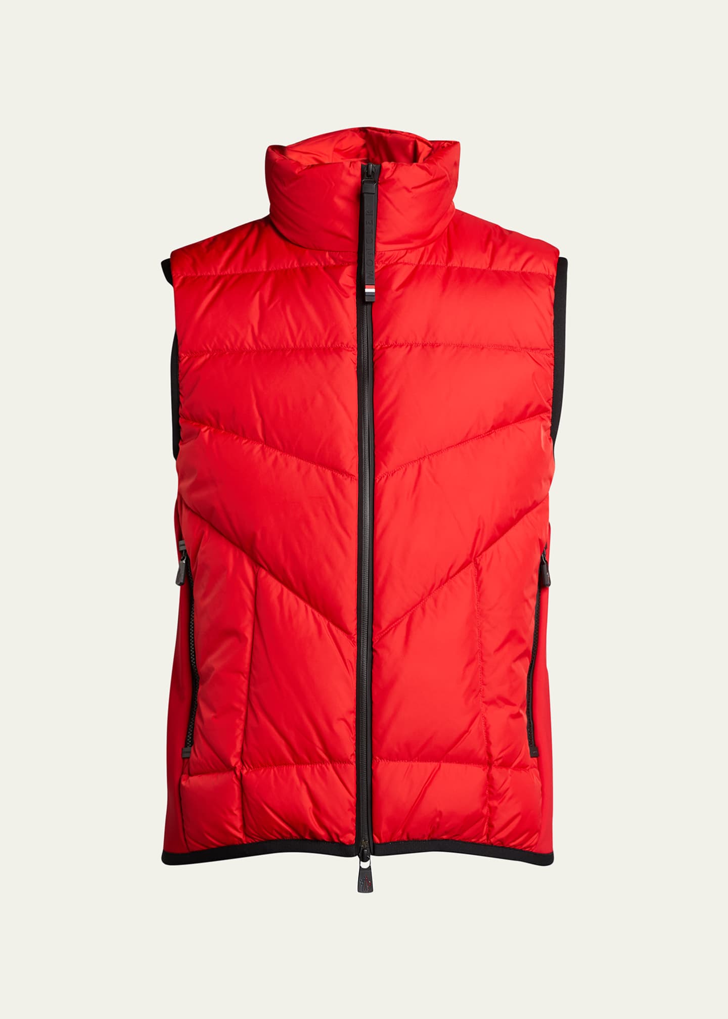 Red moncler vest mens clearance