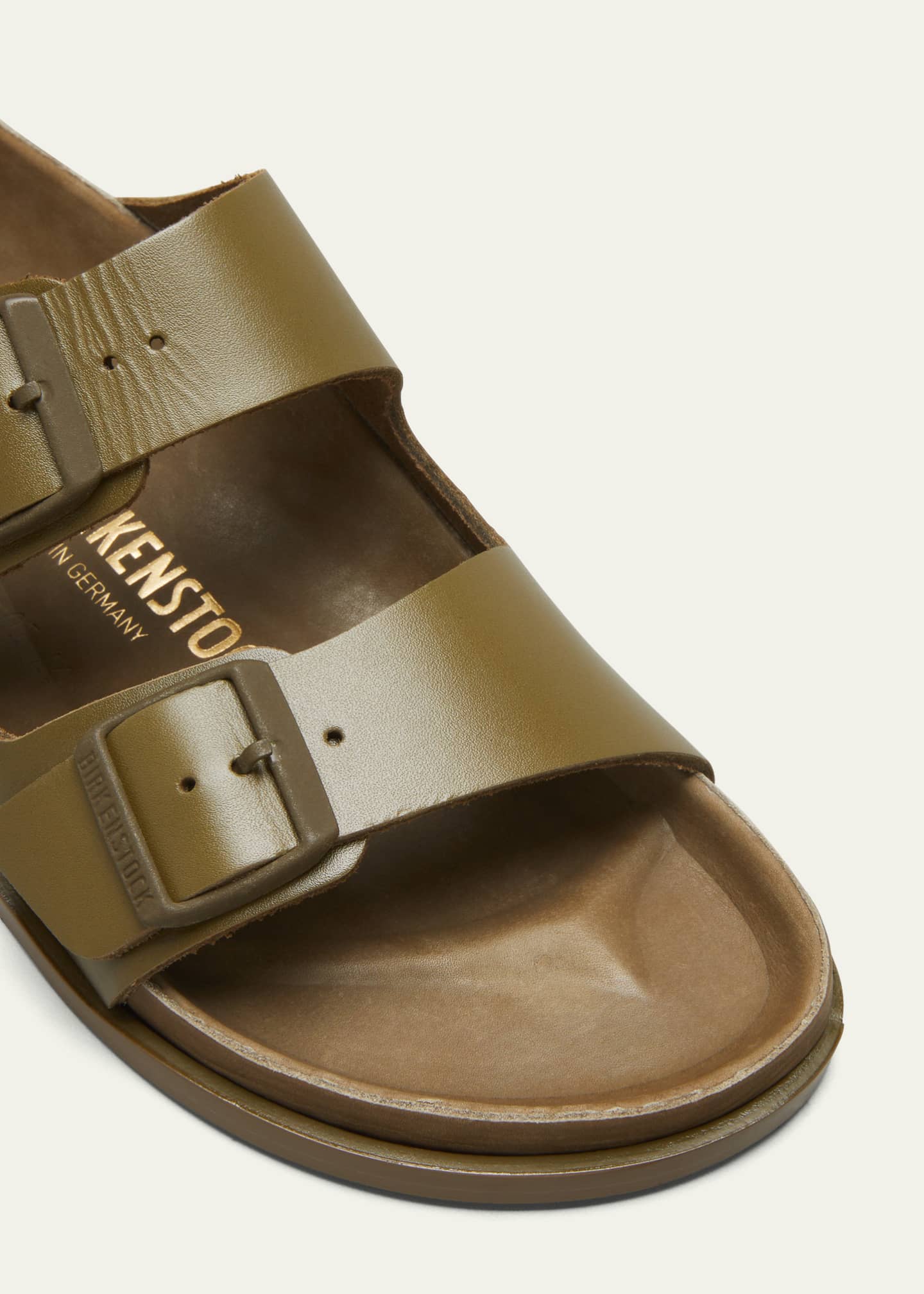 BIRKENSTOCK 1774 Arizona Double Buckle Slide Sandals Bergdorf Goodman