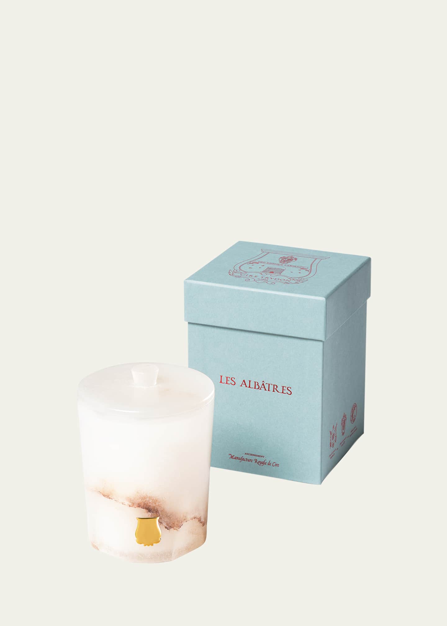 Trudon Abd El Kader Alabaster Candle, Moroccan Mint Tea, 9.5 oz. Image 2 of 3