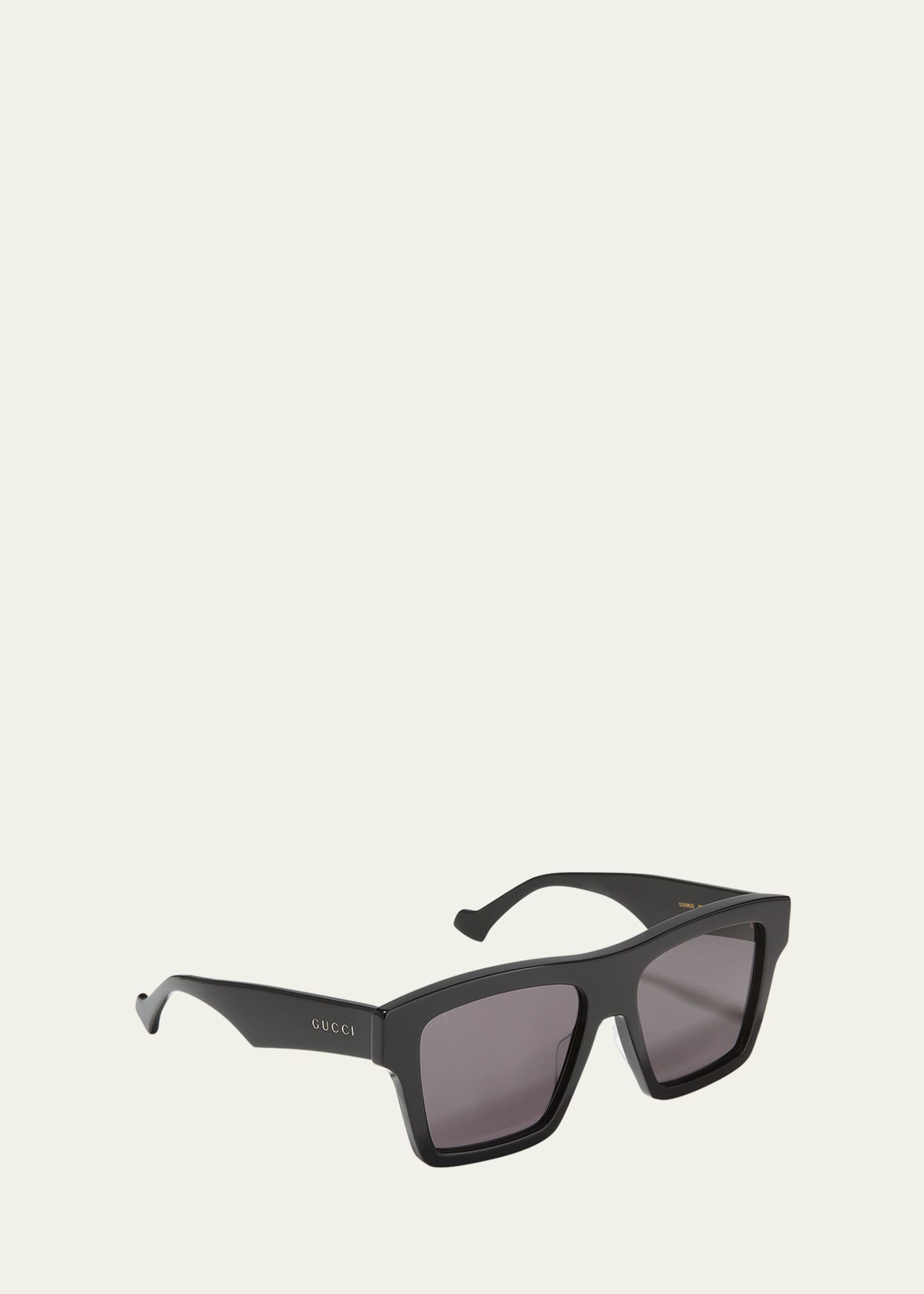 Gucci men's square acetate frame sunglasses sales