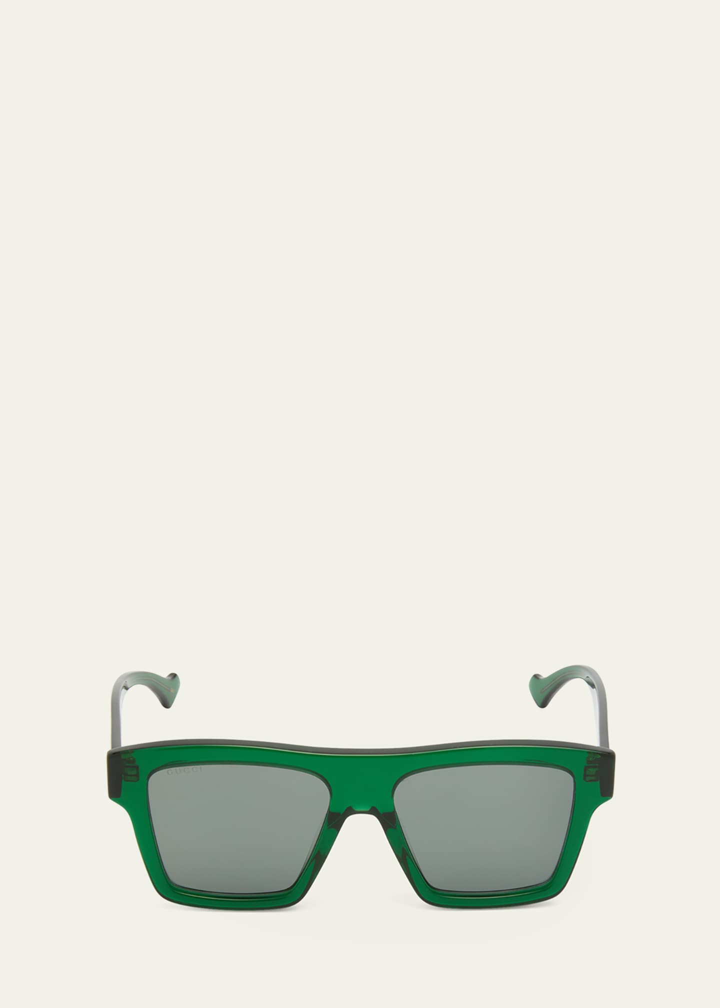 Gucci Men's Square Acetate Sunglasses Image 1 of 5