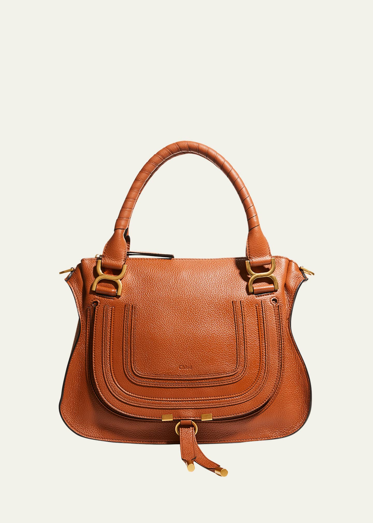 Chloe Marcie Medium Leather Satchel