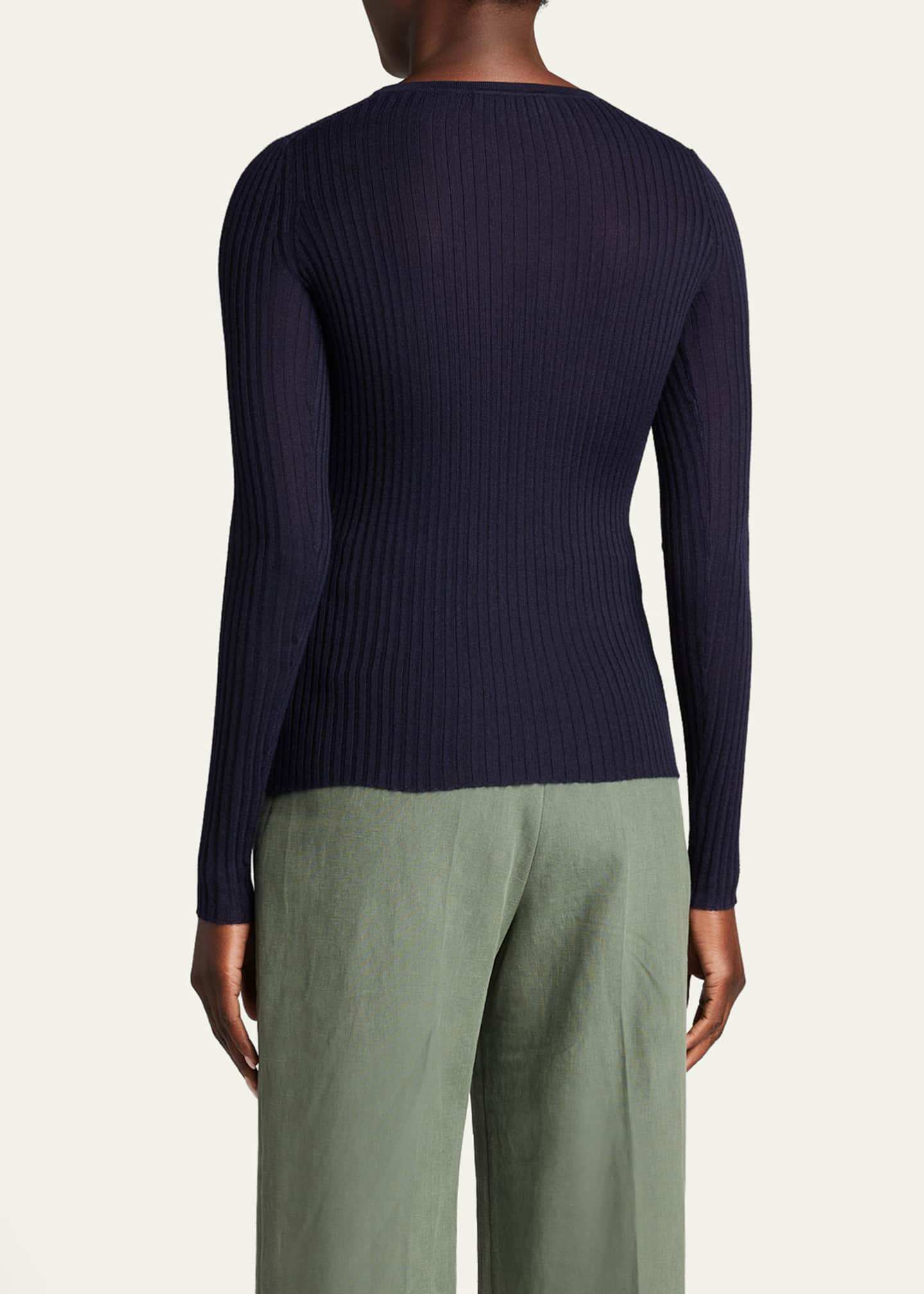 Gabriela Hearst Browning crew-neck jumper - Yellow
