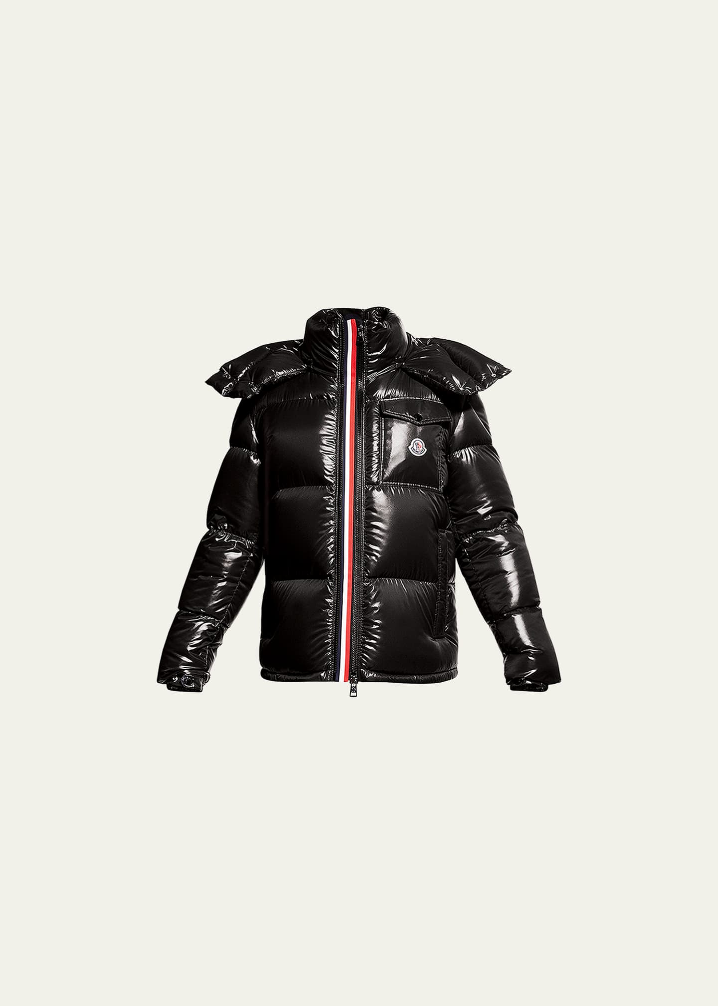 Moncler Men's Montbeliard Shiny Nylon Jacket - Bergdorf Goodman