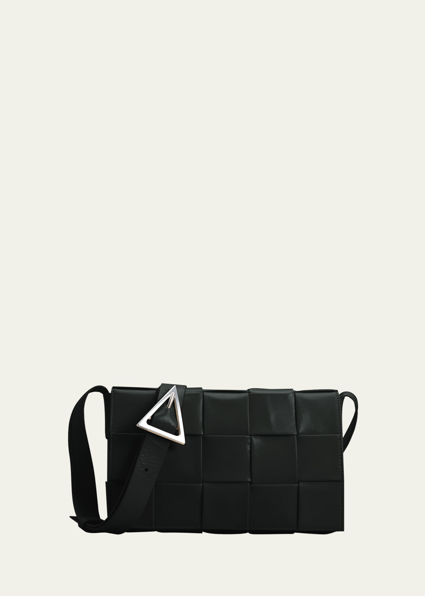 Bottega Veneta Men's Leather Cassette Crossbody Bag Image 1 of 5