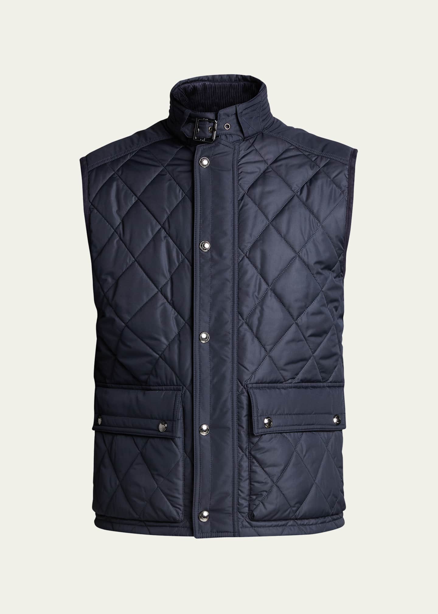 Ralph lauren quilted vest mens sale