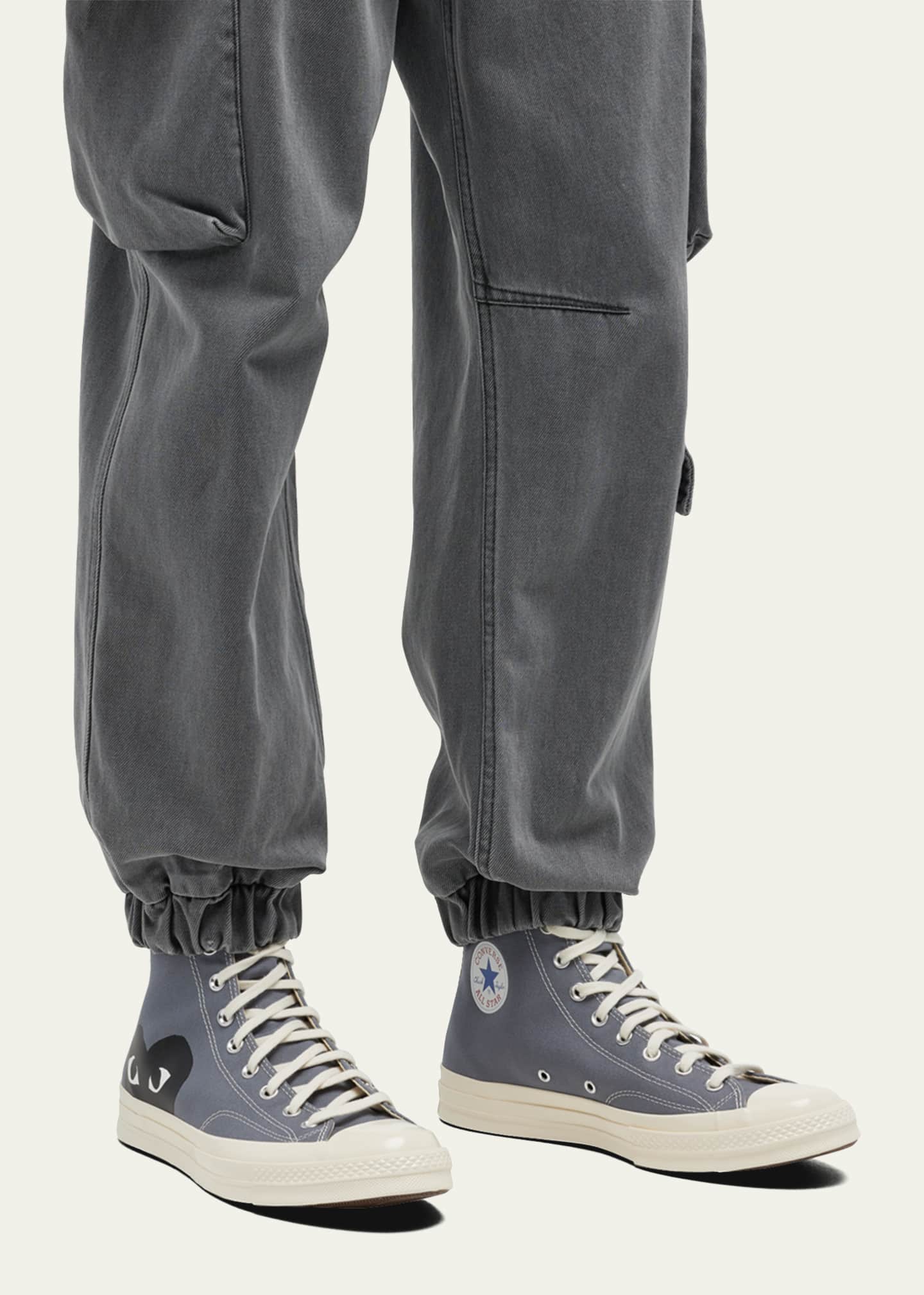 Comme des Garcons x Converse Men's Chuck Taylor High-Top Canvas Sneakers Image 2 of 5