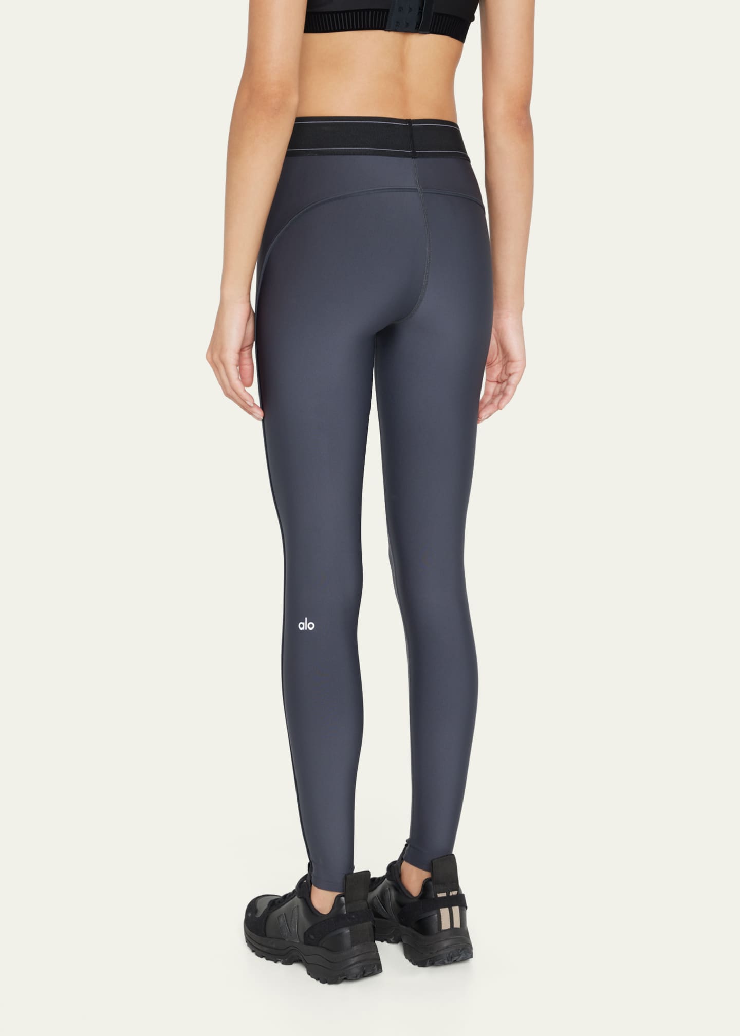 Alo Yoga 7/8 High Waisted Airlift Legging In Green