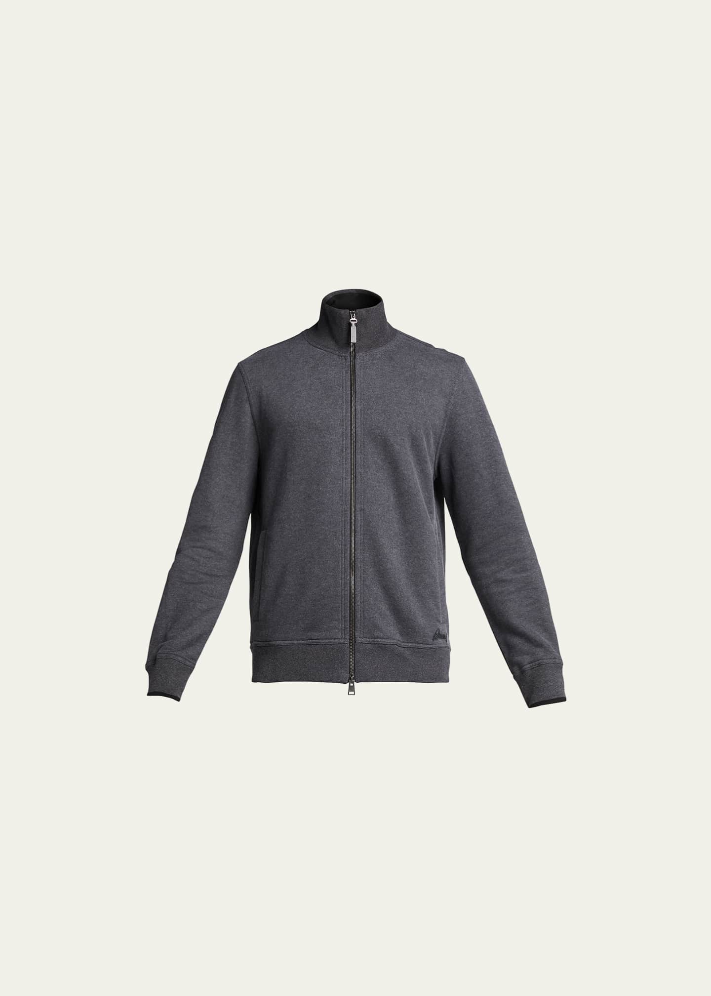 Brioni Men s Full Zip Track Jacket Bergdorf Goodman