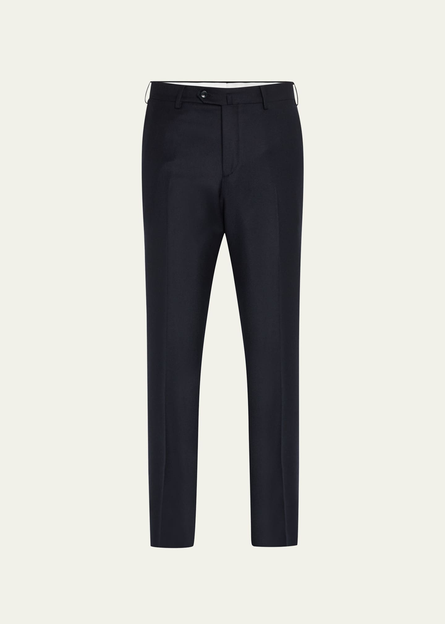 Loro Piana Men's Four-Pocket Wool-Cashmere Trousers Image 1 of 5