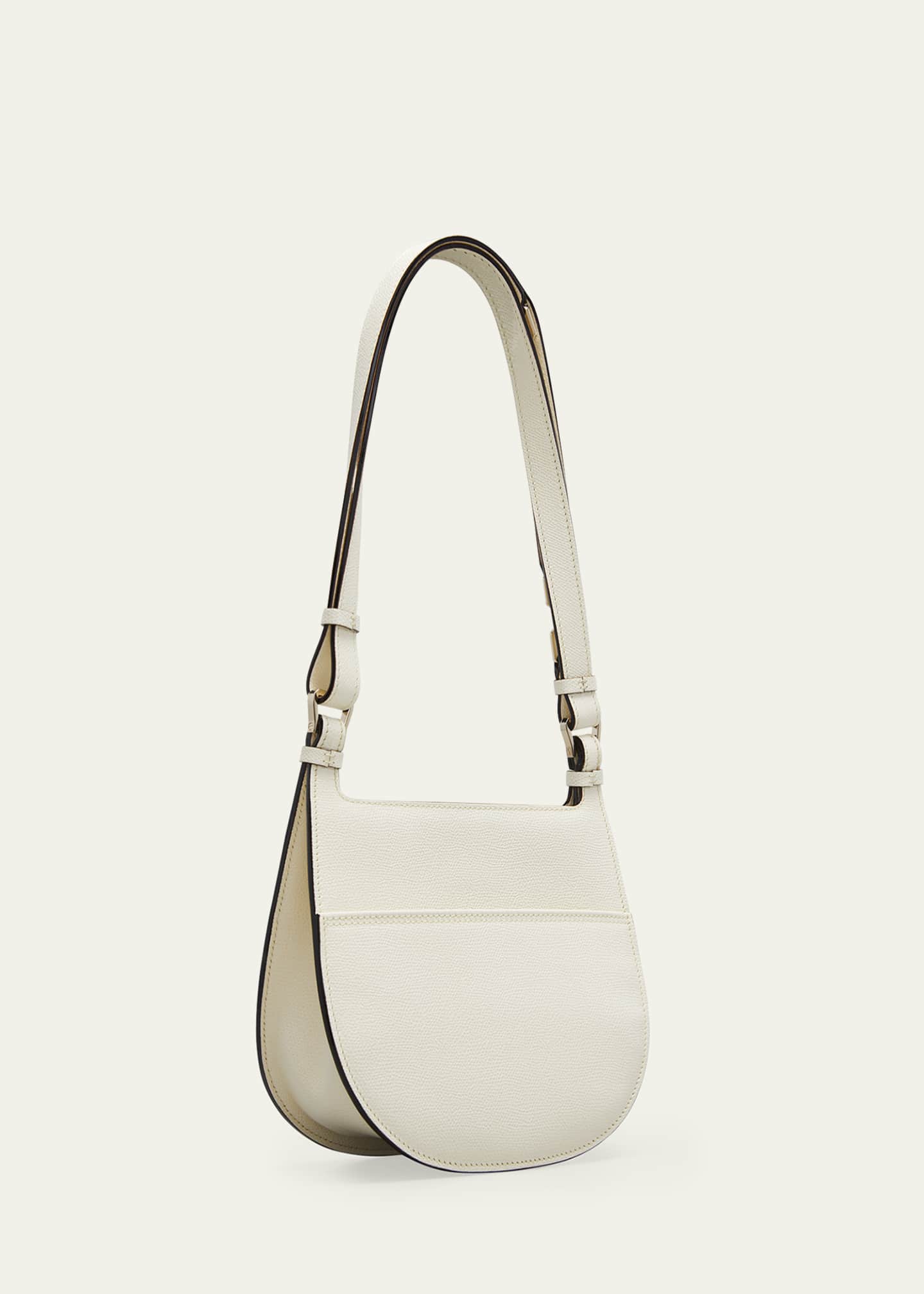 Valextra The Hobo Weekend Small Saddle Bag Image 3 of 6