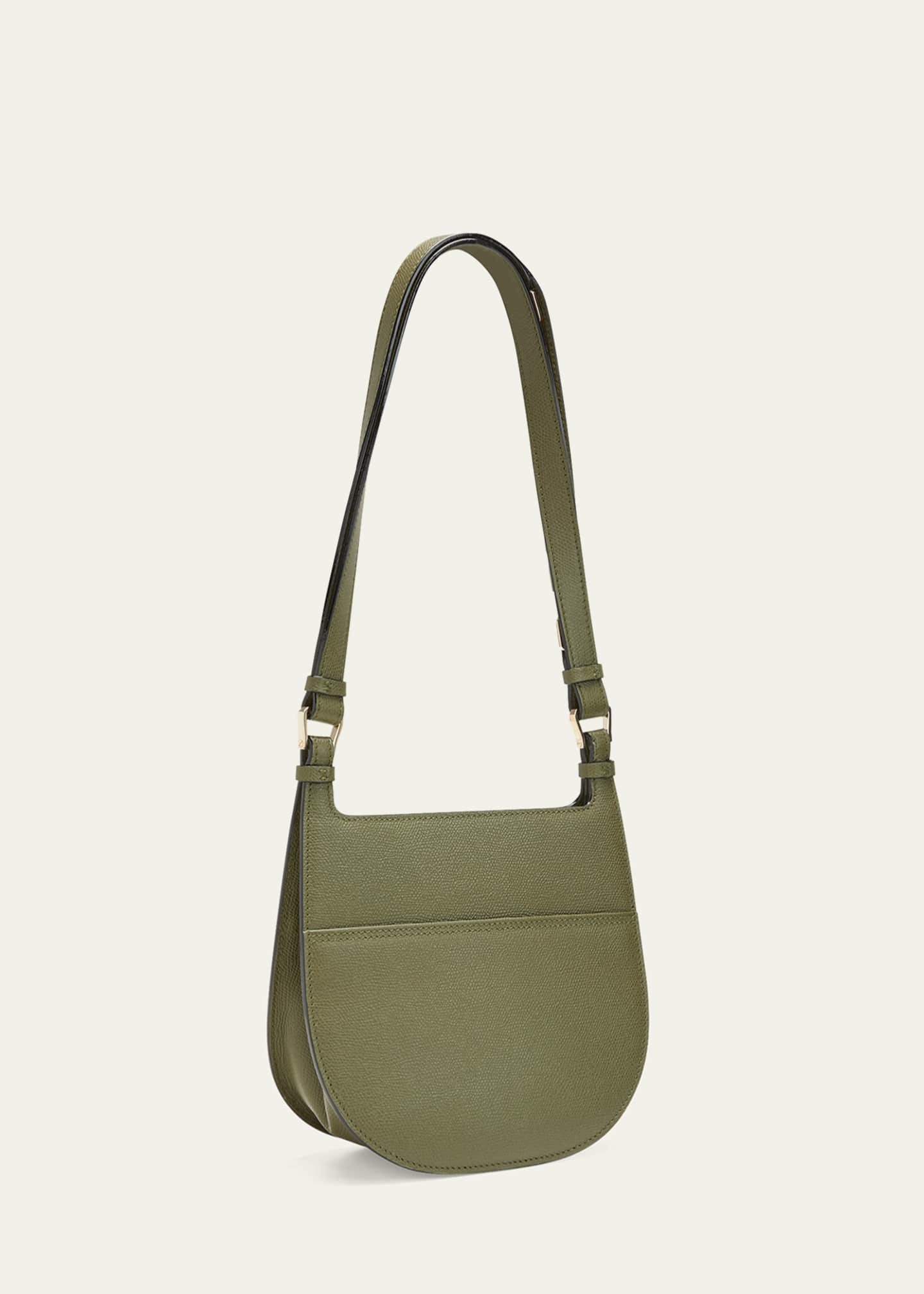 Valextra The Hobo Weekend Small Saddle Bag Image 3 of 6