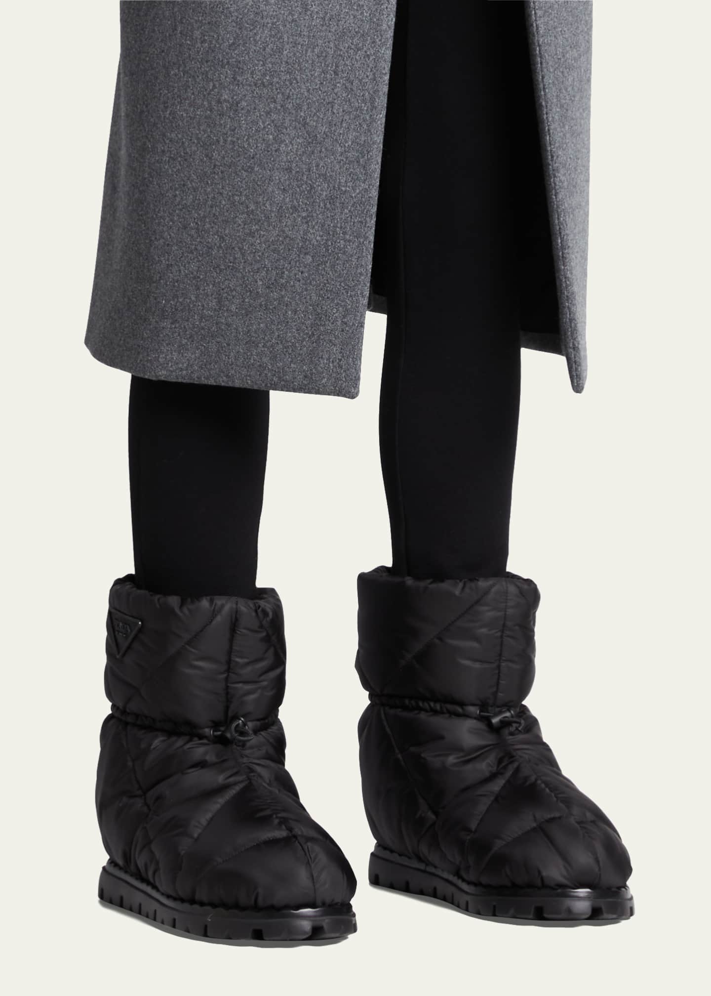 prada flat boot
