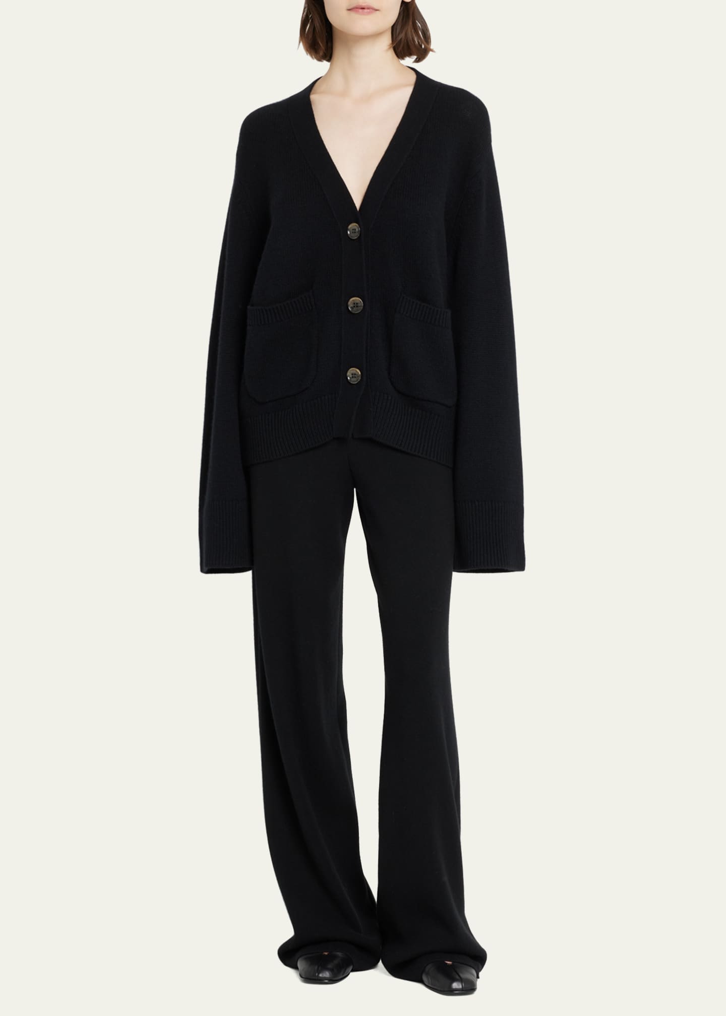 Lisa Yang Danni Cashmere Pocket Cardigan Image 2 of 5
