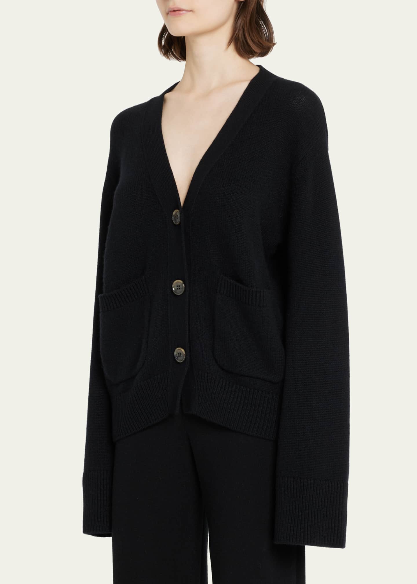 Lisa Yang Danni Cashmere Pocket Cardigan Image 4 of 5