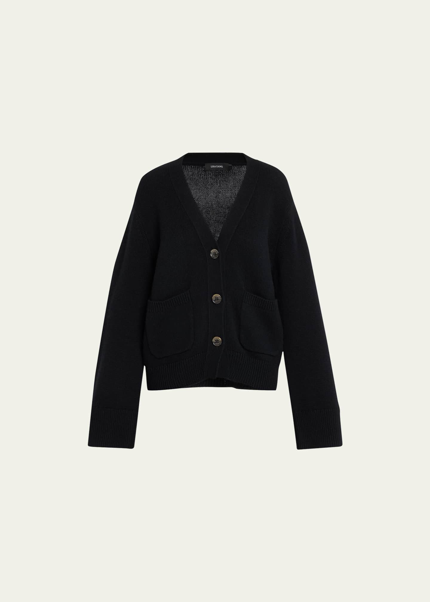 Lisa Yang Danni Cashmere Pocket Cardigan - Bergdorf Goodman