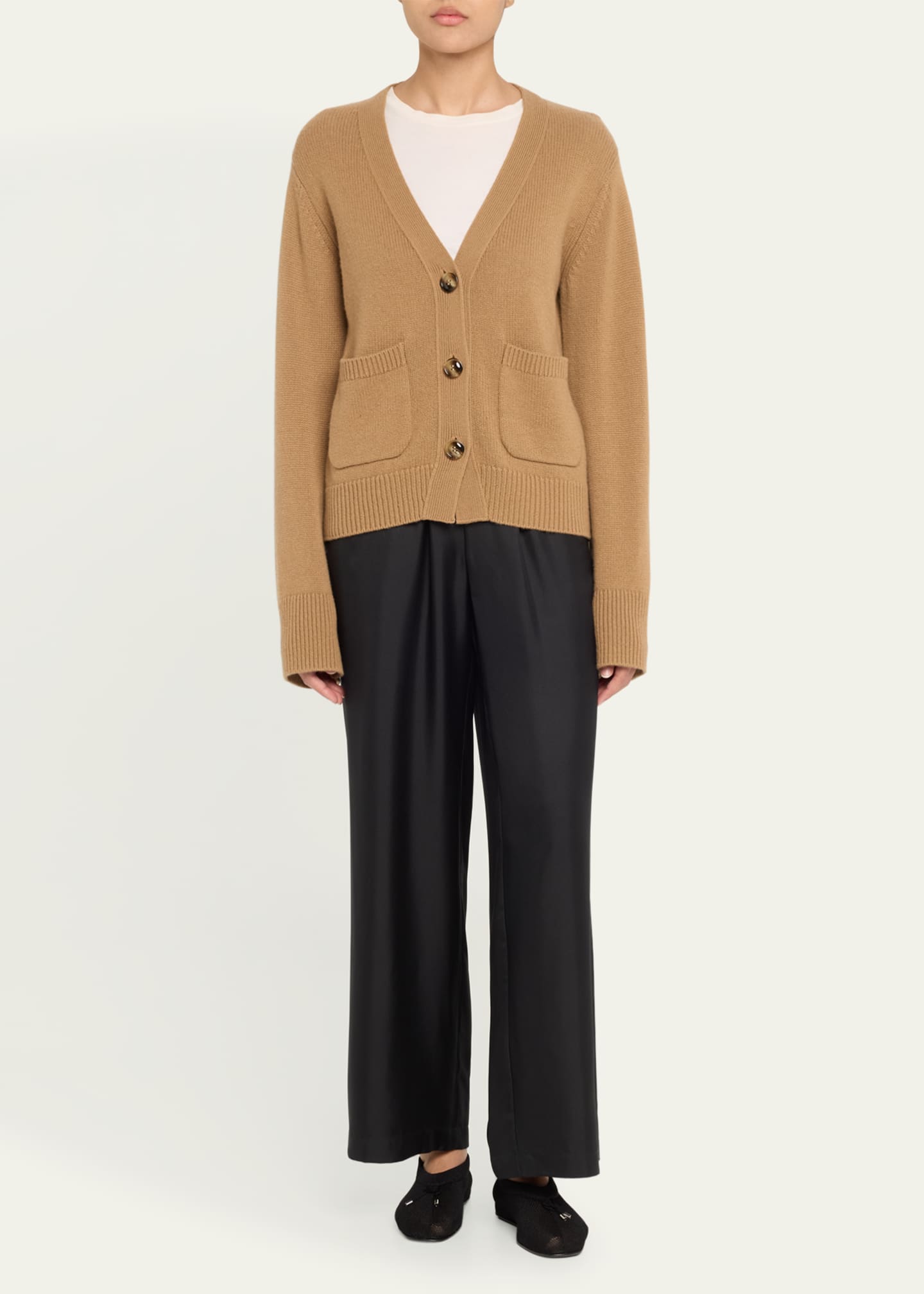 Lisa Yang Danni Cashmere Pocket Cardigan Image 2 of 5