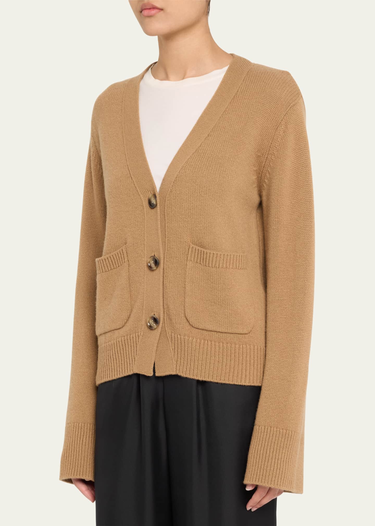 Lisa Yang Danni Cashmere Pocket Cardigan Image 4 of 5