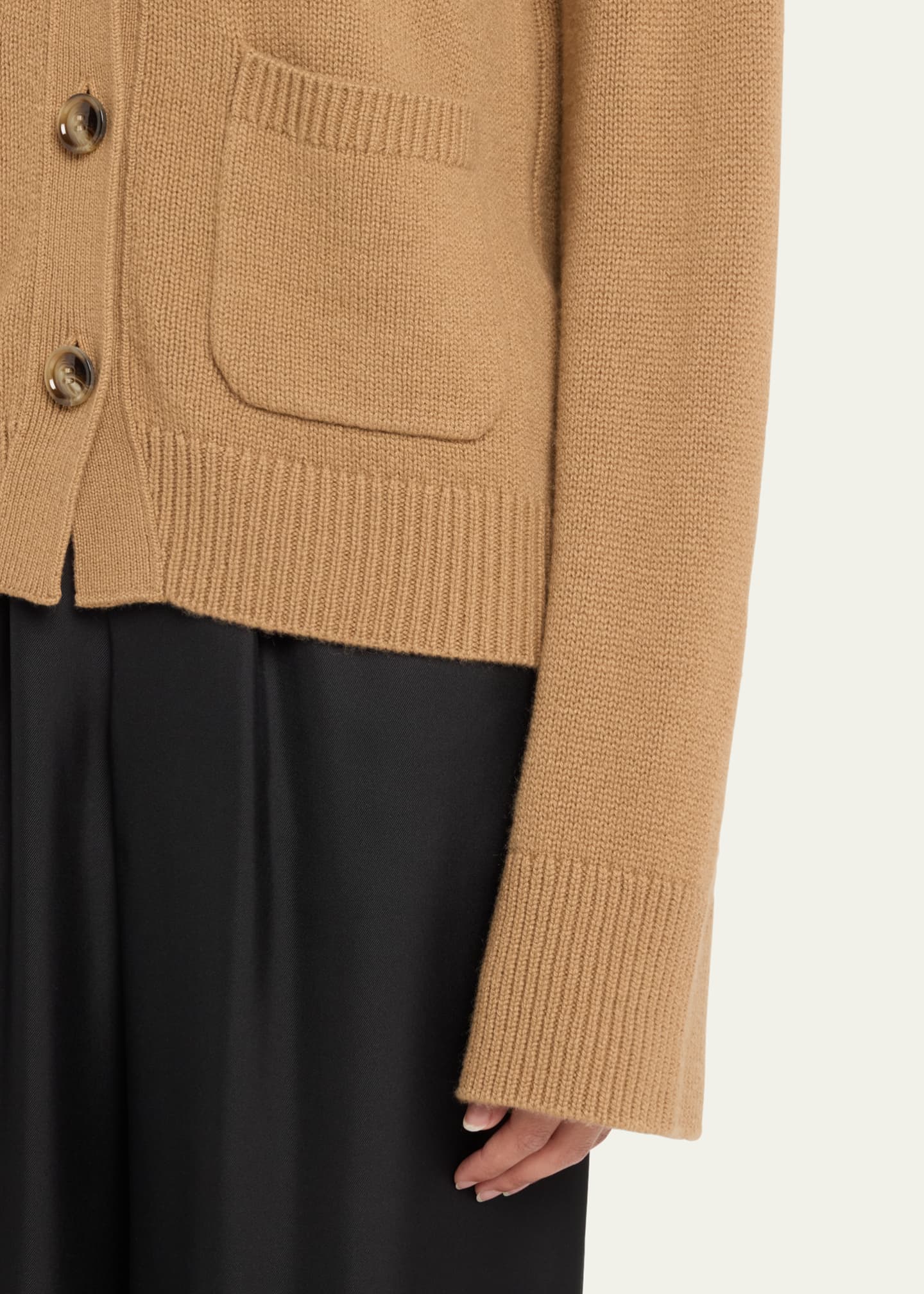 Lisa Yang Danni Cashmere Pocket Cardigan Image 5 of 5
