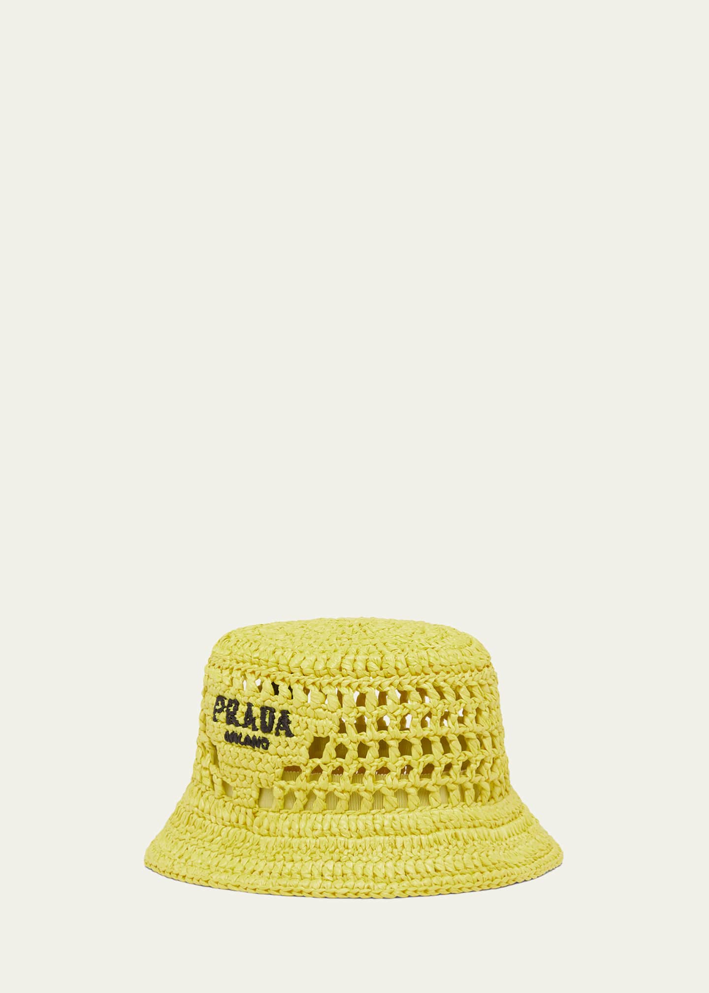 【送料&関税込】Prada Bucket Hat Prada // Black Shearling Logo Bucket Hat – VSP Consignment