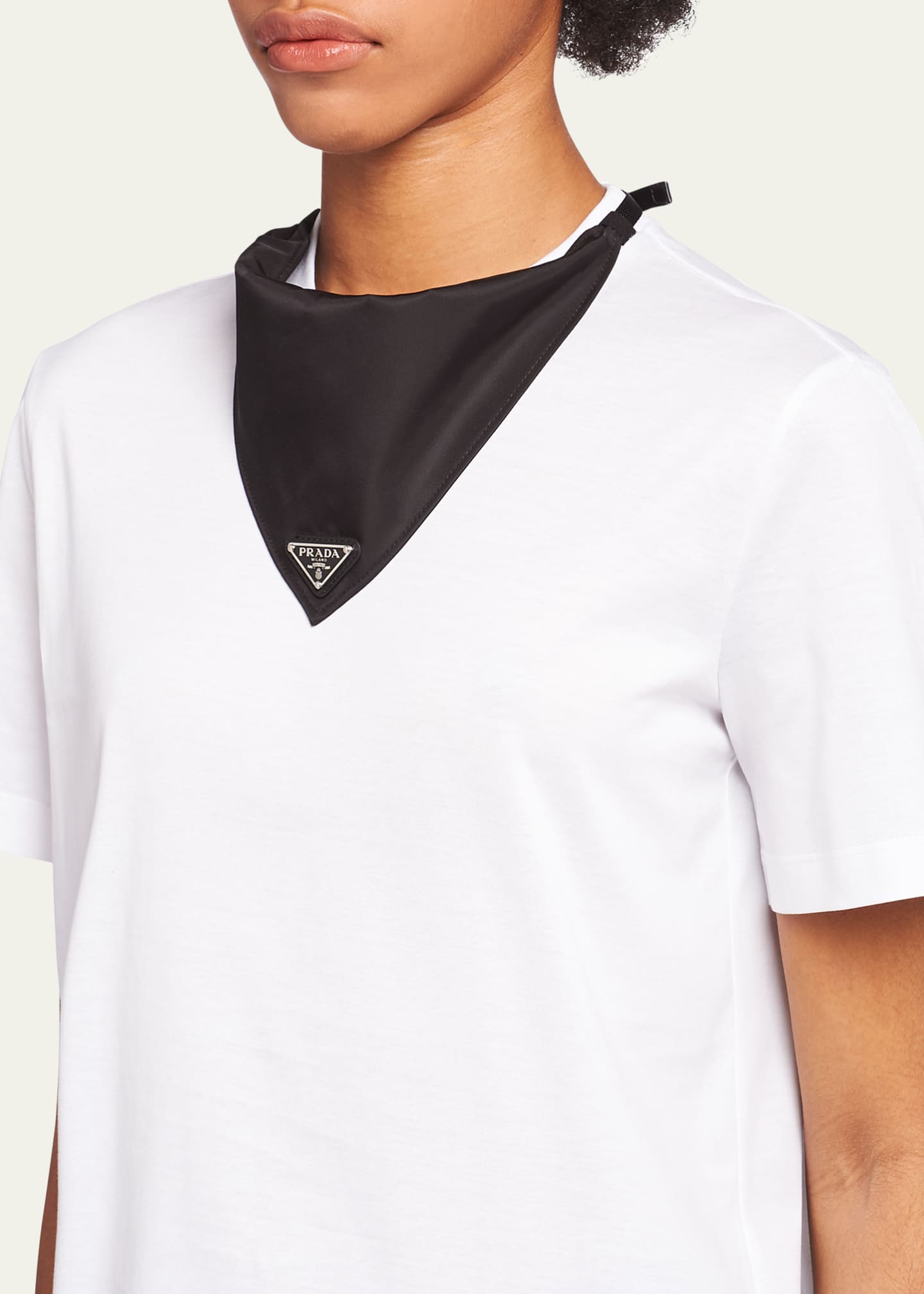 Prada logo new arrivals t shirt
