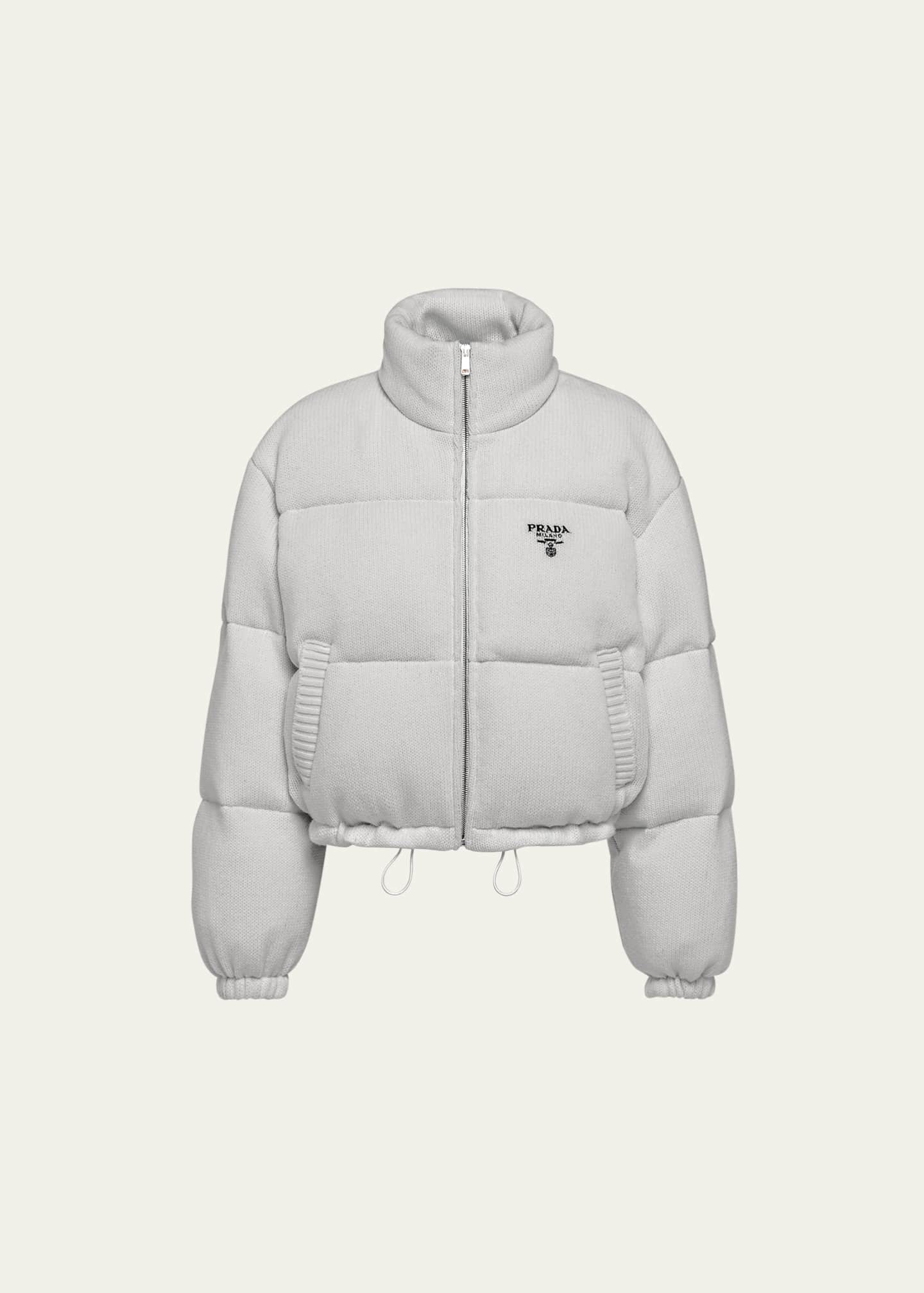 Prada cropped puffer deals