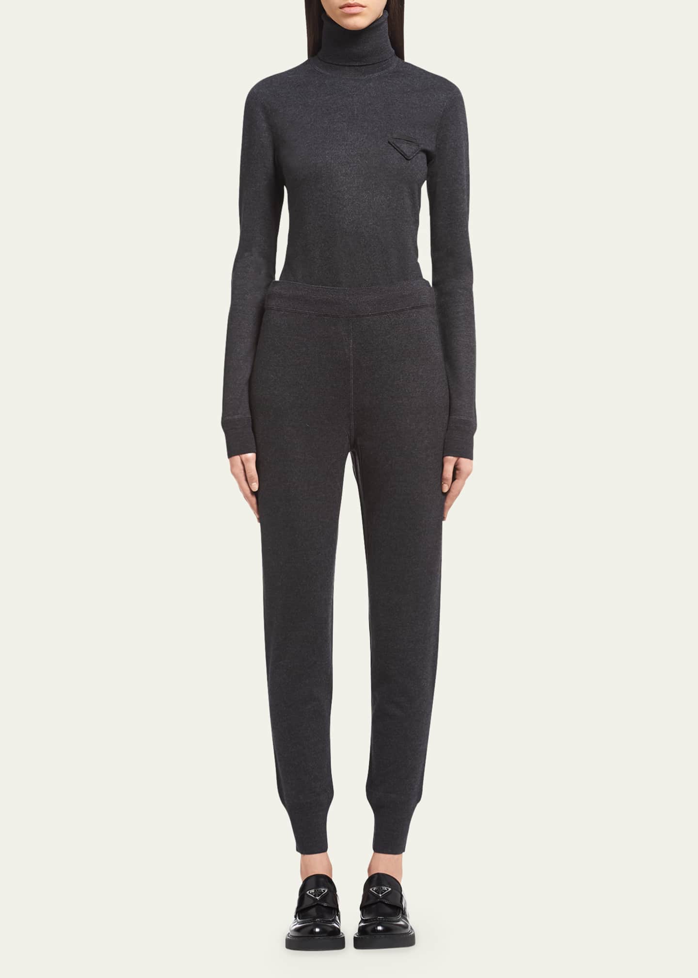 Prada Cashmere-Wool Joggers - Bergdorf Goodman