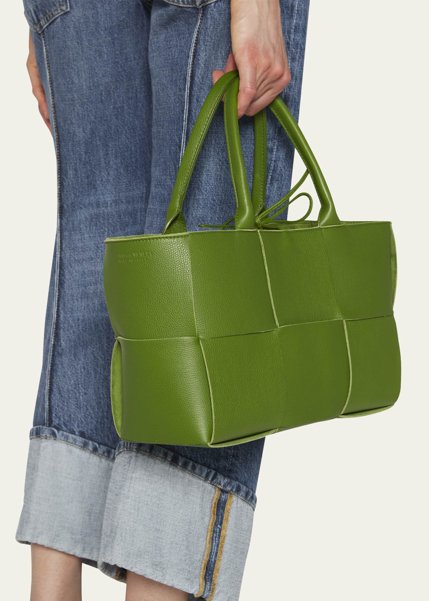 Bottega Veneta® Arco Hobo Bag in Dark Green. Shop online now.