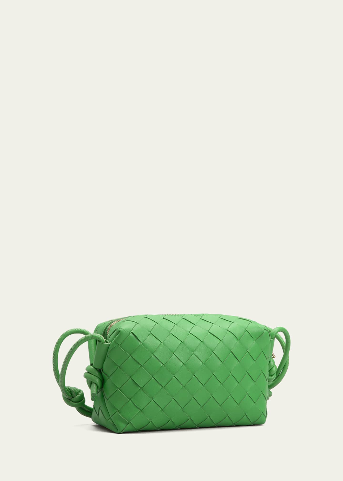 Bottega Veneta Mini Loop Leather Camera Bag