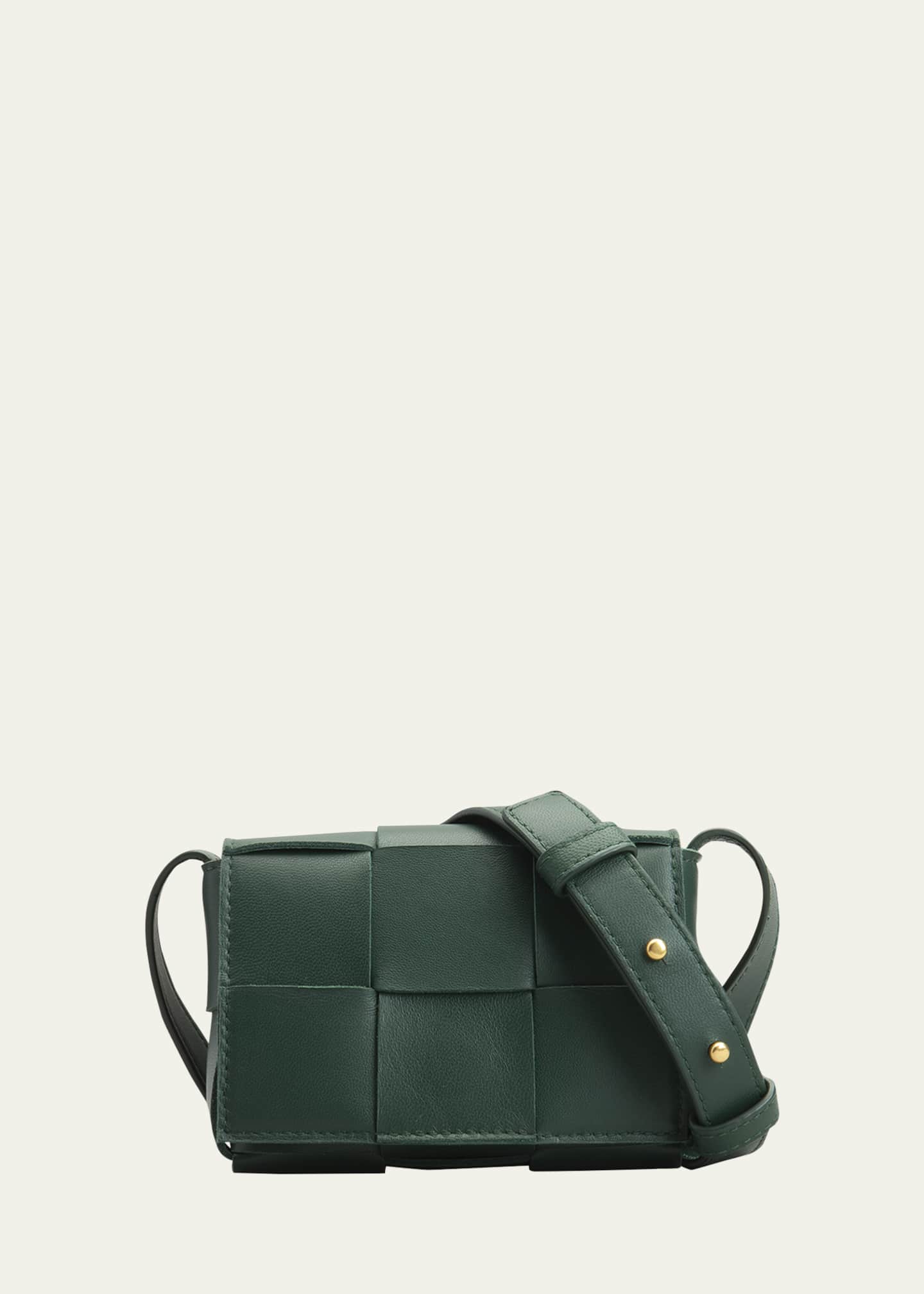 Bottega Mini Cassette Woven Crossbody Bag Bergdorf Goodman