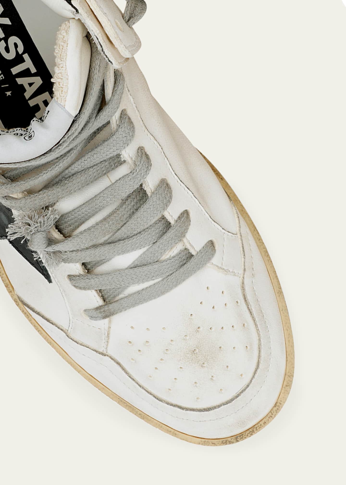 Golden Goose Sky Star Bicolor High-Top Sneakers - Bergdorf