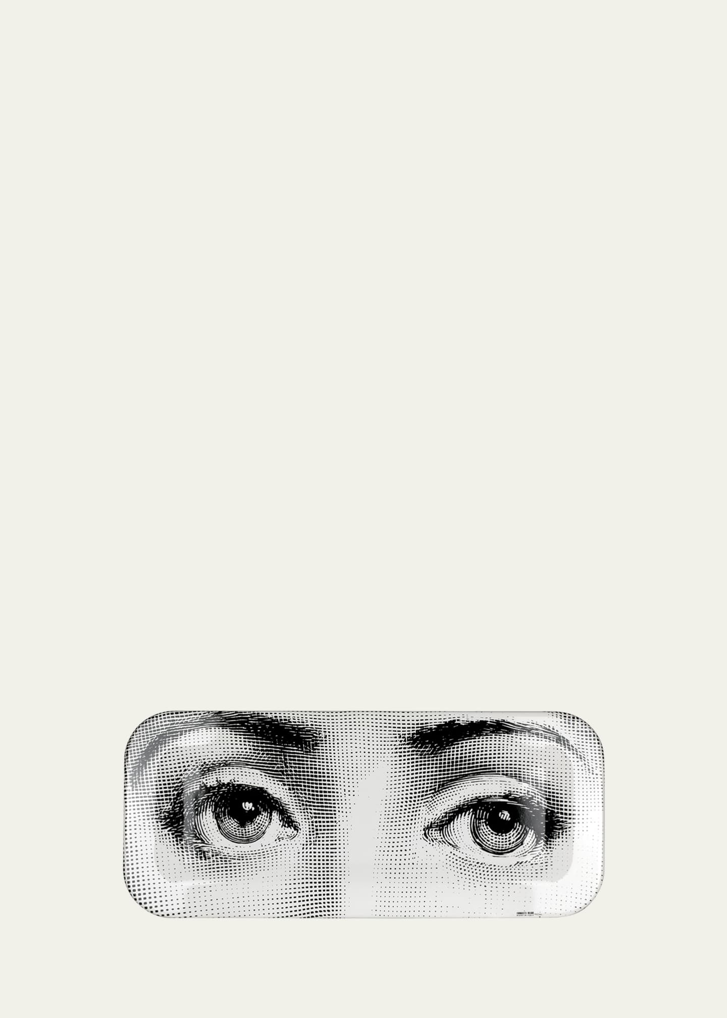 Fornasetti Occhi Tray, 9.8" x 23.62"