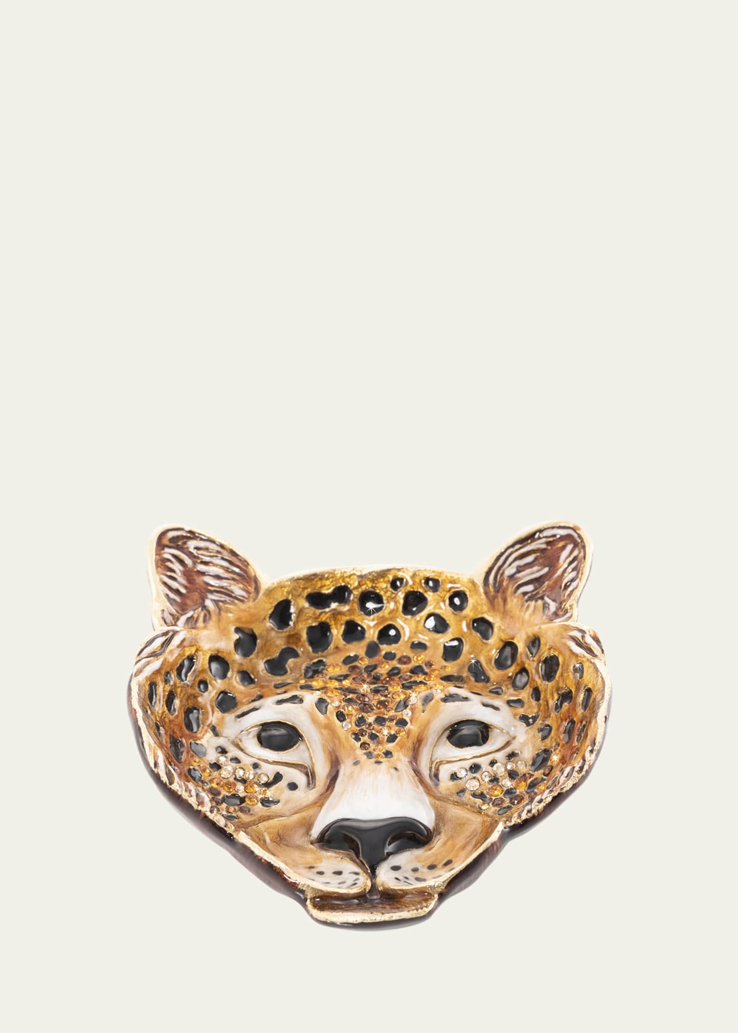 Jay Strongwater Leopard Trinket Tray Image 2 of 2