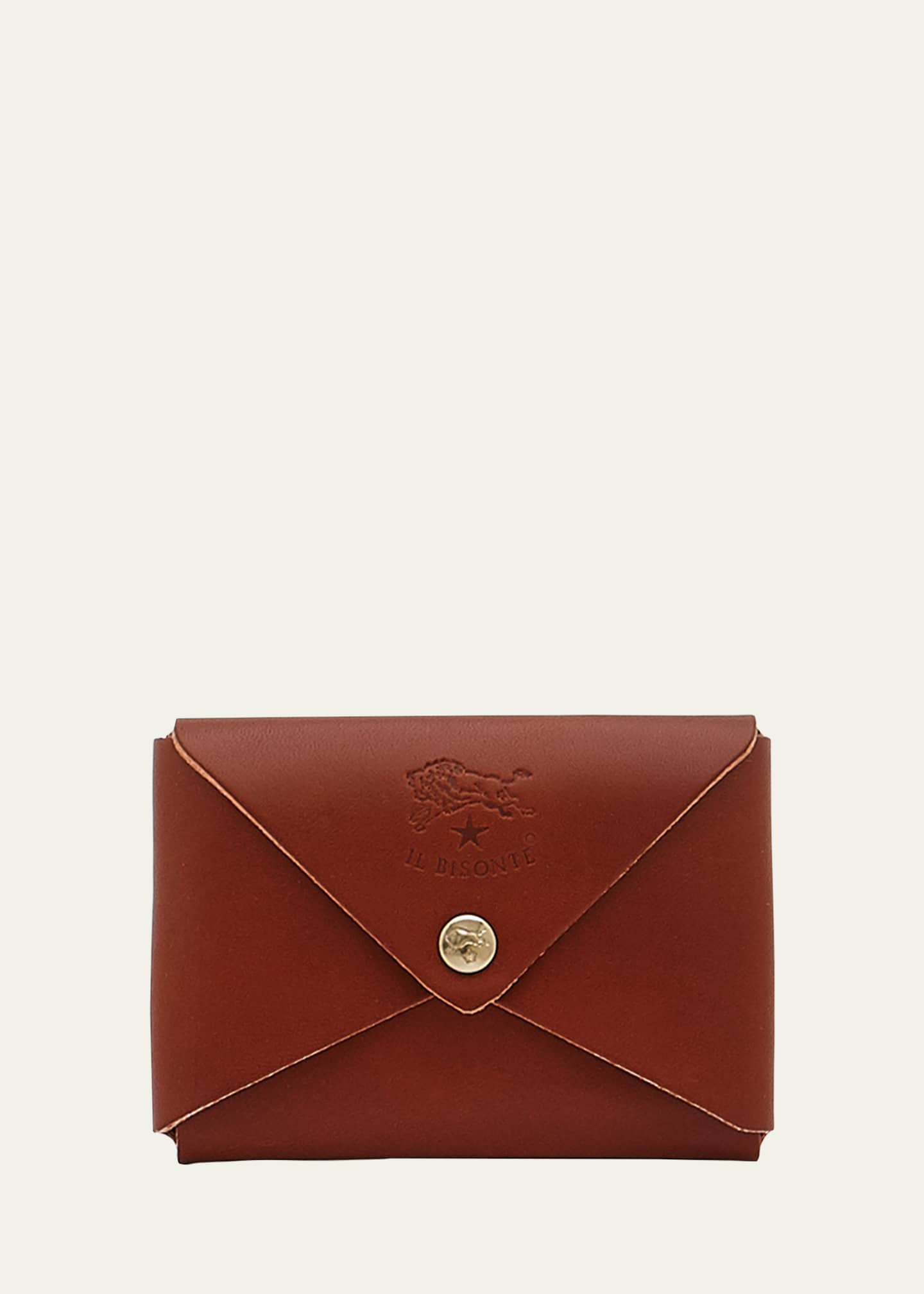 Il Bisonte Unisex Leather Business Card Holder - Bergdorf Goodman