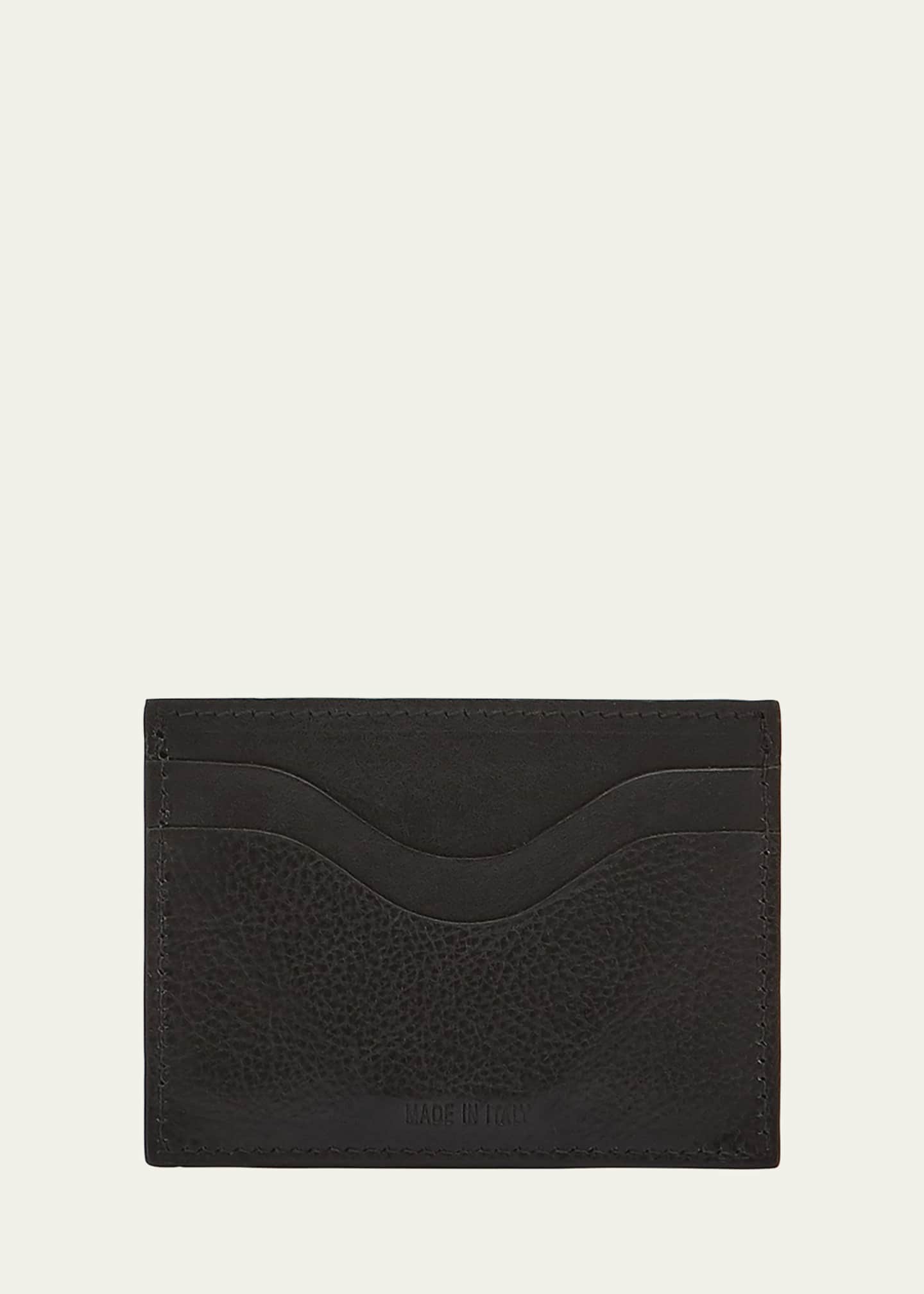 Il Bisonte Men's Leather Card Case Image 3 of 3