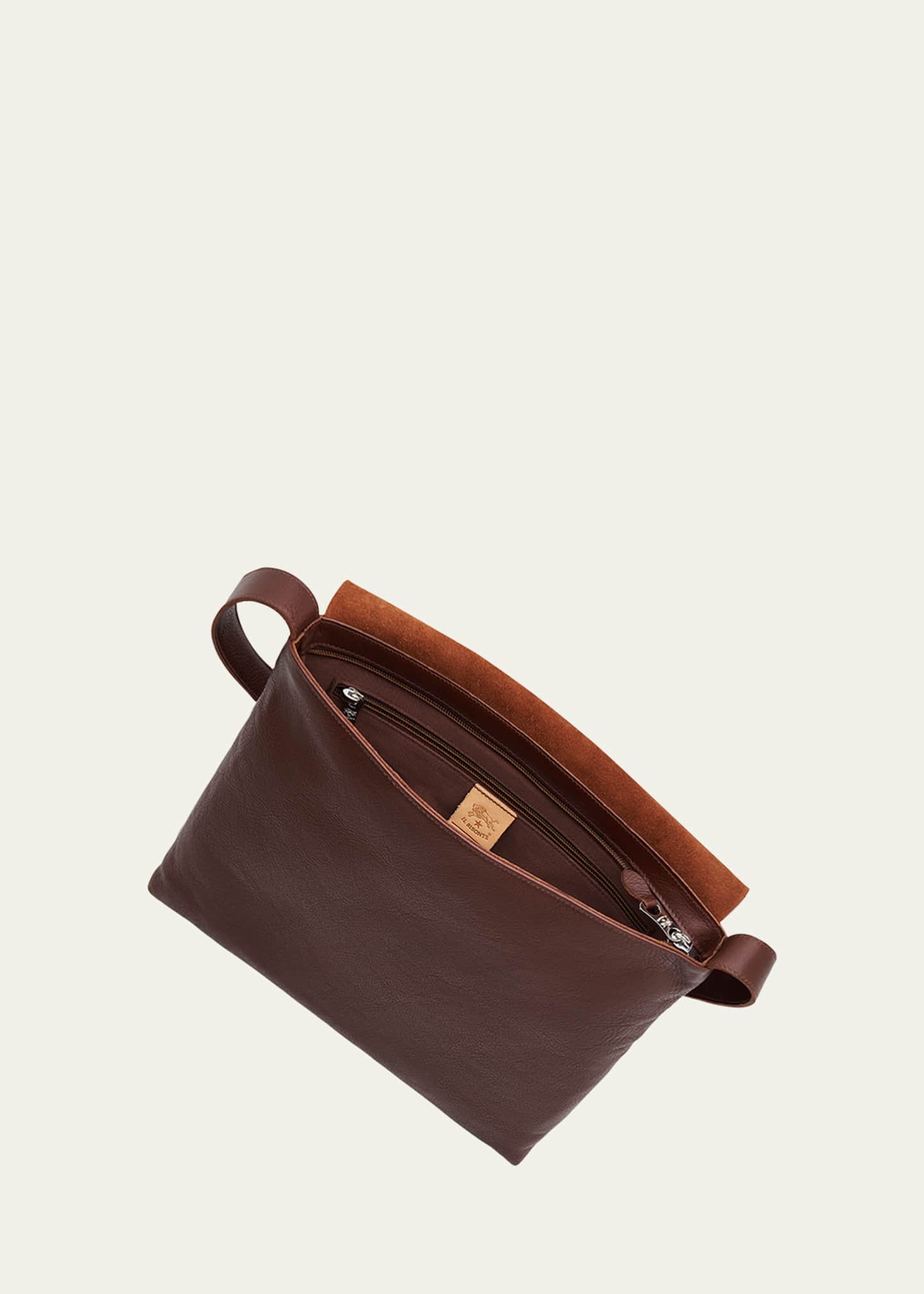 Il Bisonte Unisex Leather Messenger Bag Bergdorf Goodman