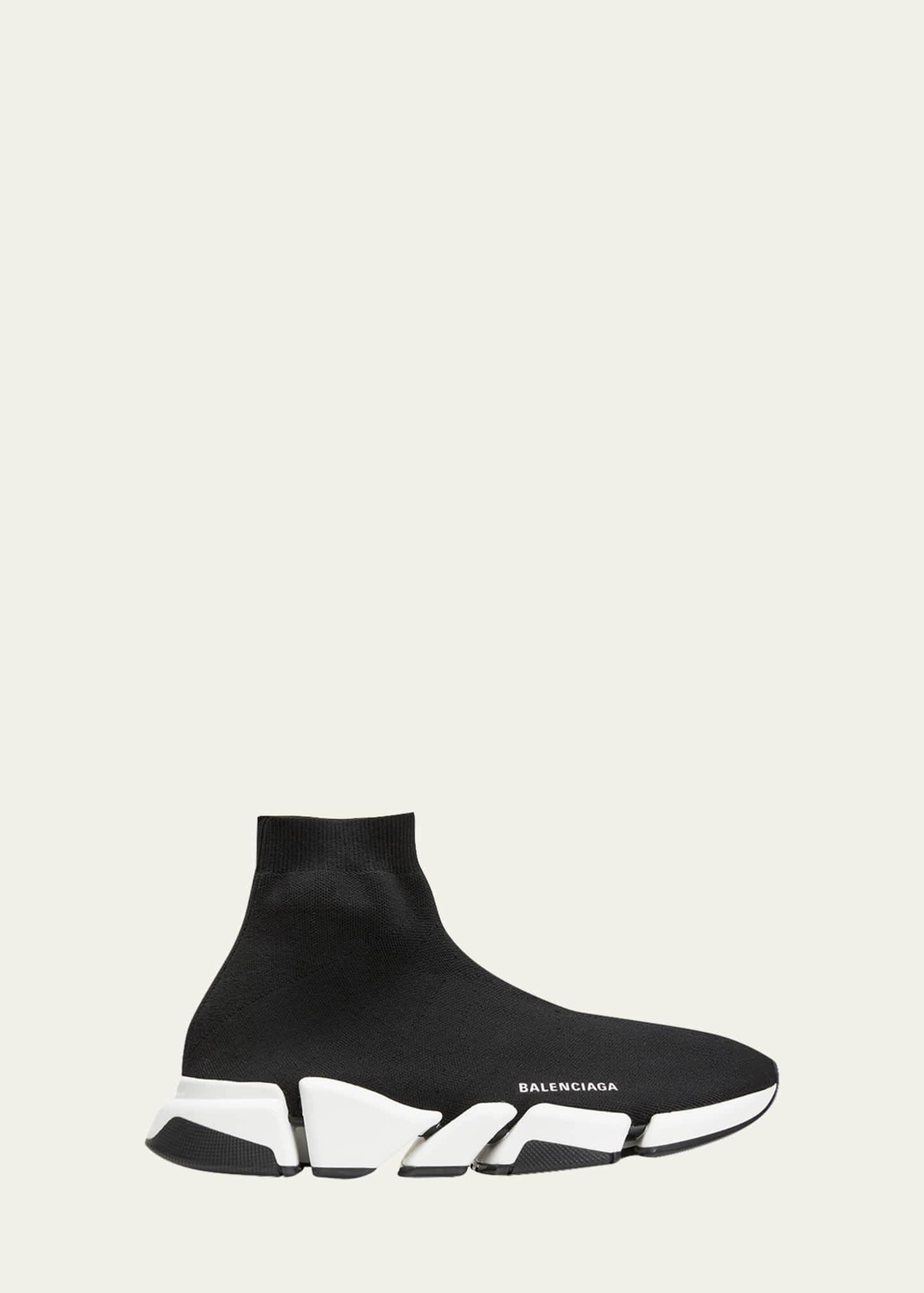 Balenciaga logo sock sneakers outlet