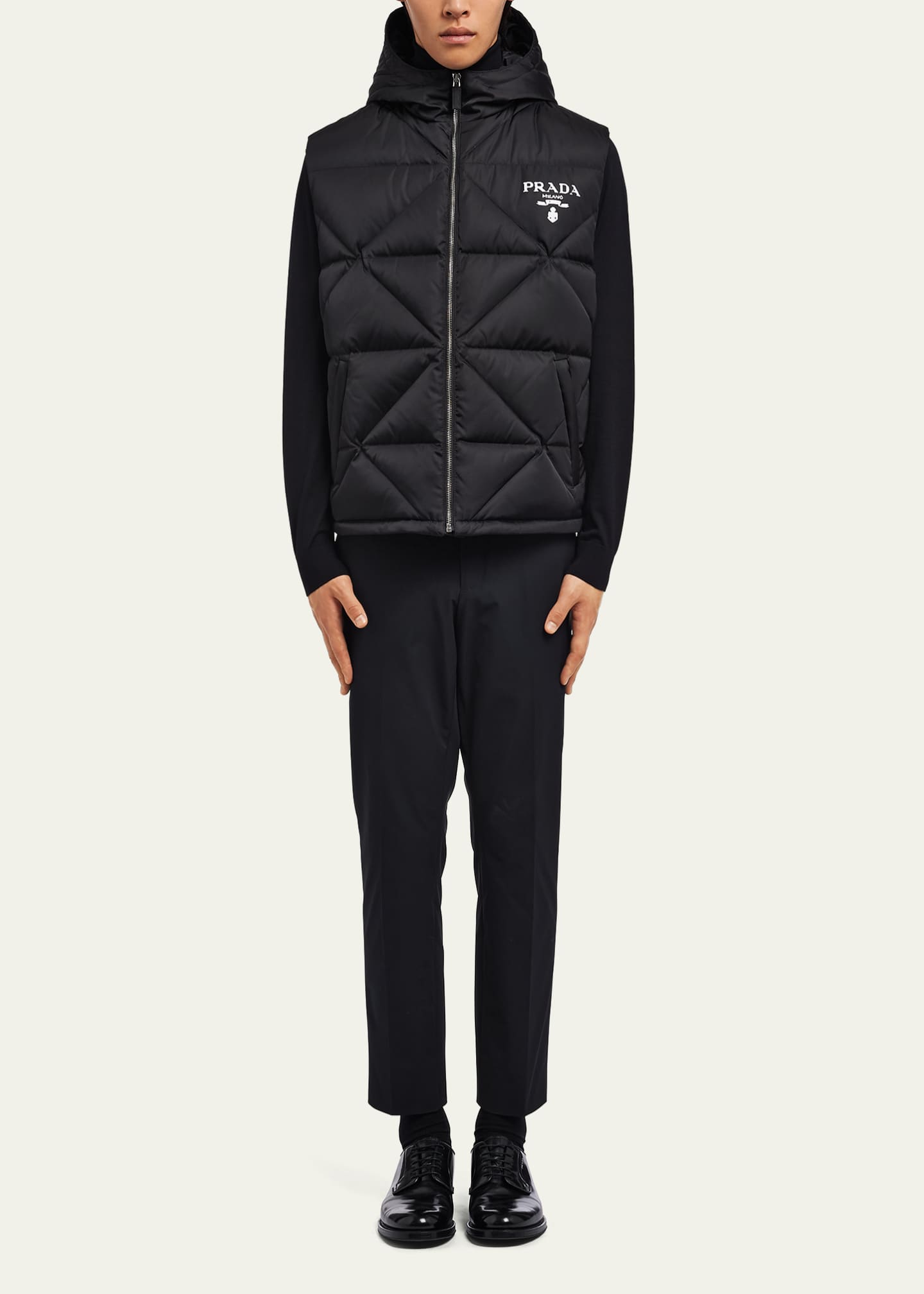 Prada down vest clearance
