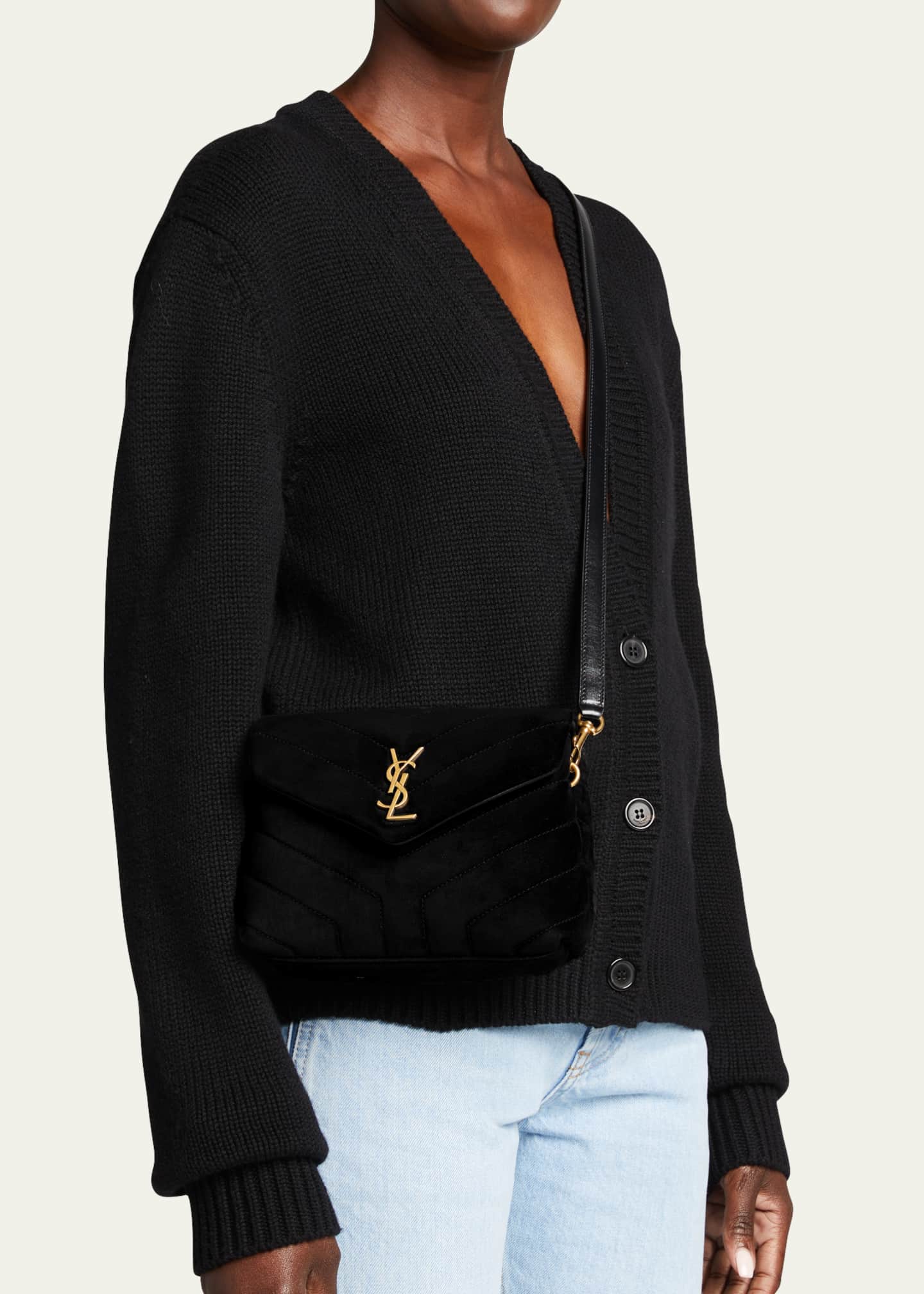 Saint laurent loulou toy crossbody bag sale