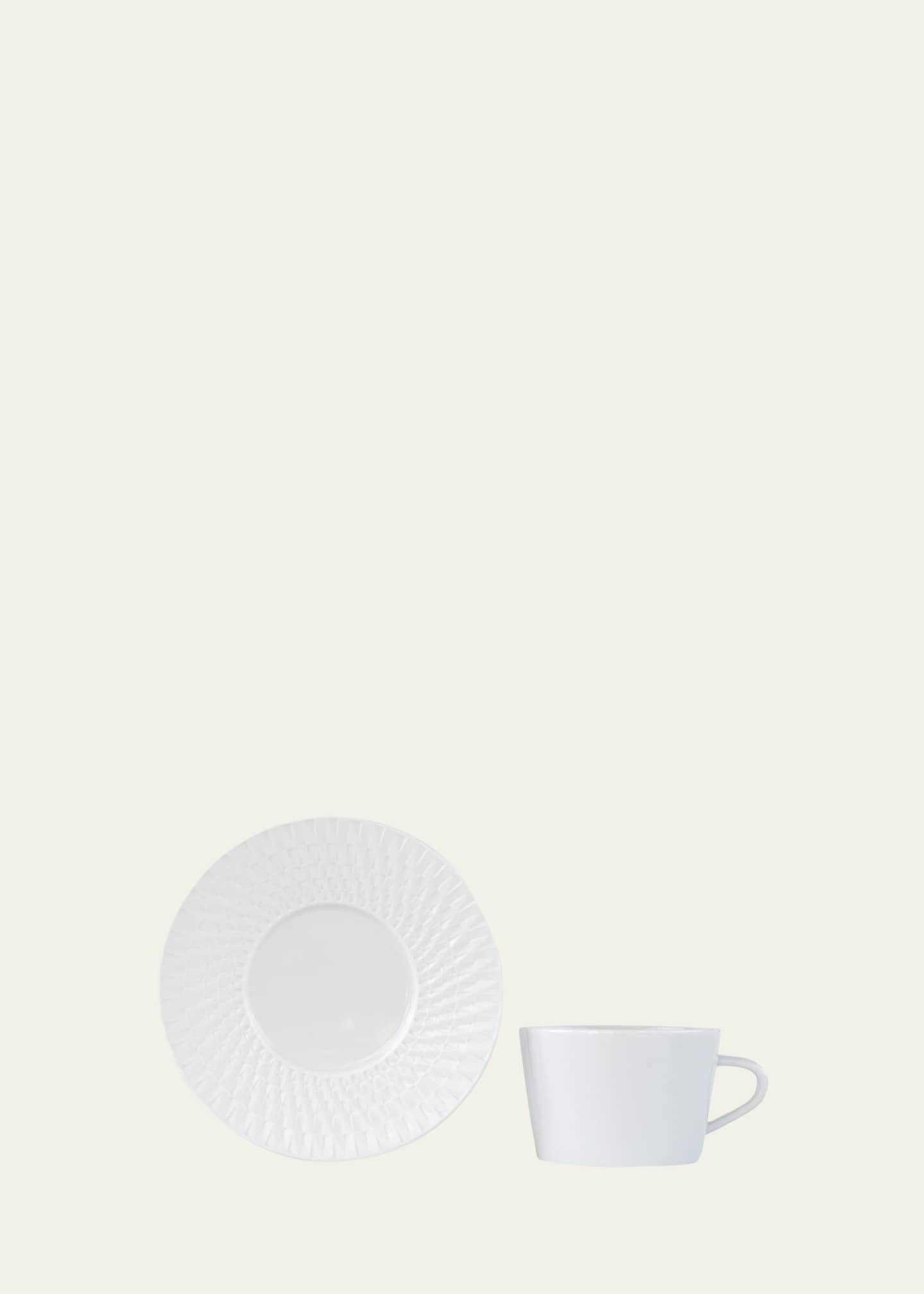Bernardaud Twist White Tea Saucer
