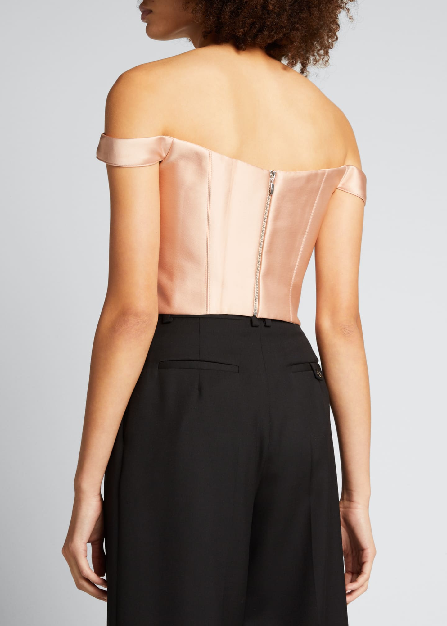 Rozie Corsets OffShoulder Sweetheart Corset Bergdorf Goodman