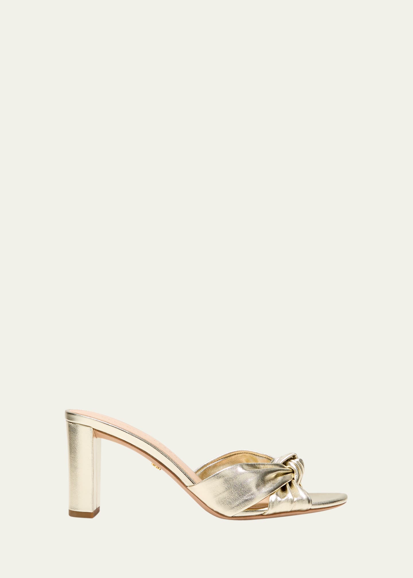 Veronica beard alessia metallic knot sandals shop